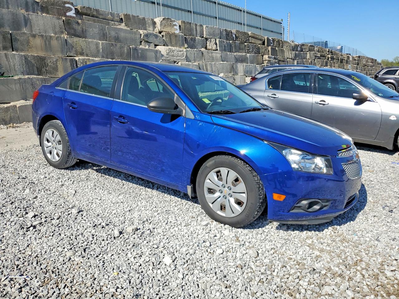 2012 Chevrolet Cruze Ls Blue vin: 1G1PC5SH0C7306870