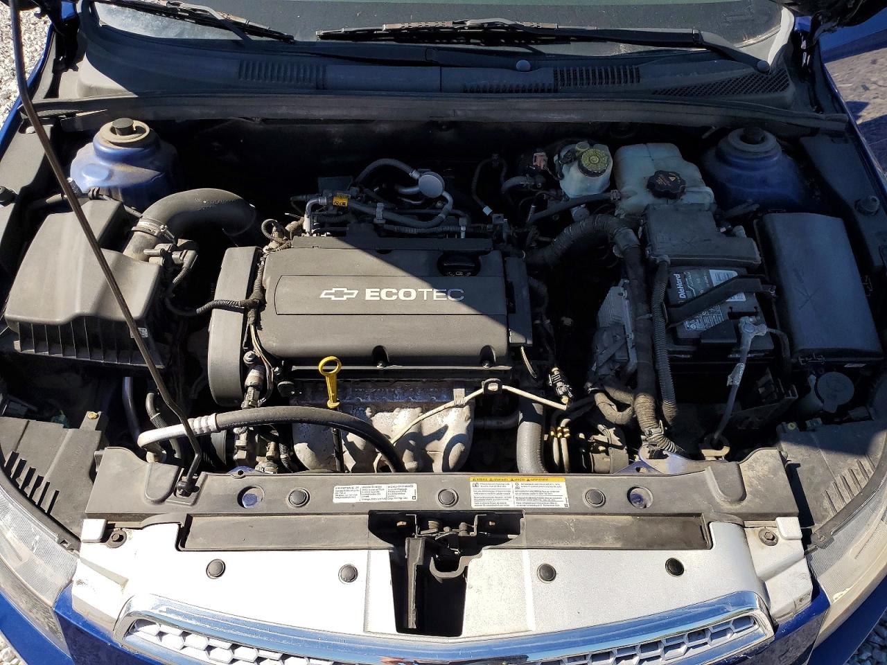 2012 Chevrolet Cruze Ls Blue vin: 1G1PC5SH0C7306870