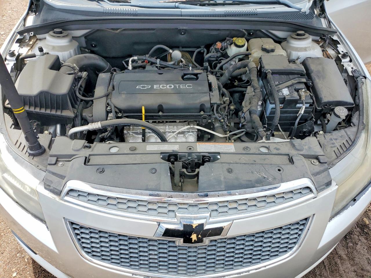 2011 Chevrolet Cruze Ls Silver vin: 1G1PC5SH1B7156217