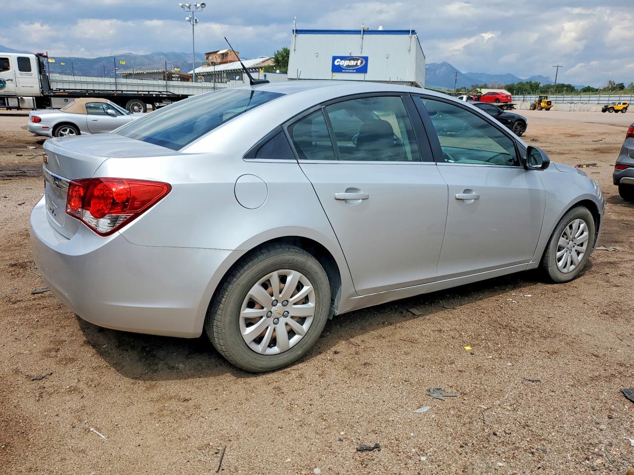 2011 Chevrolet Cruze Ls Silver vin: 1G1PC5SH1B7156217
