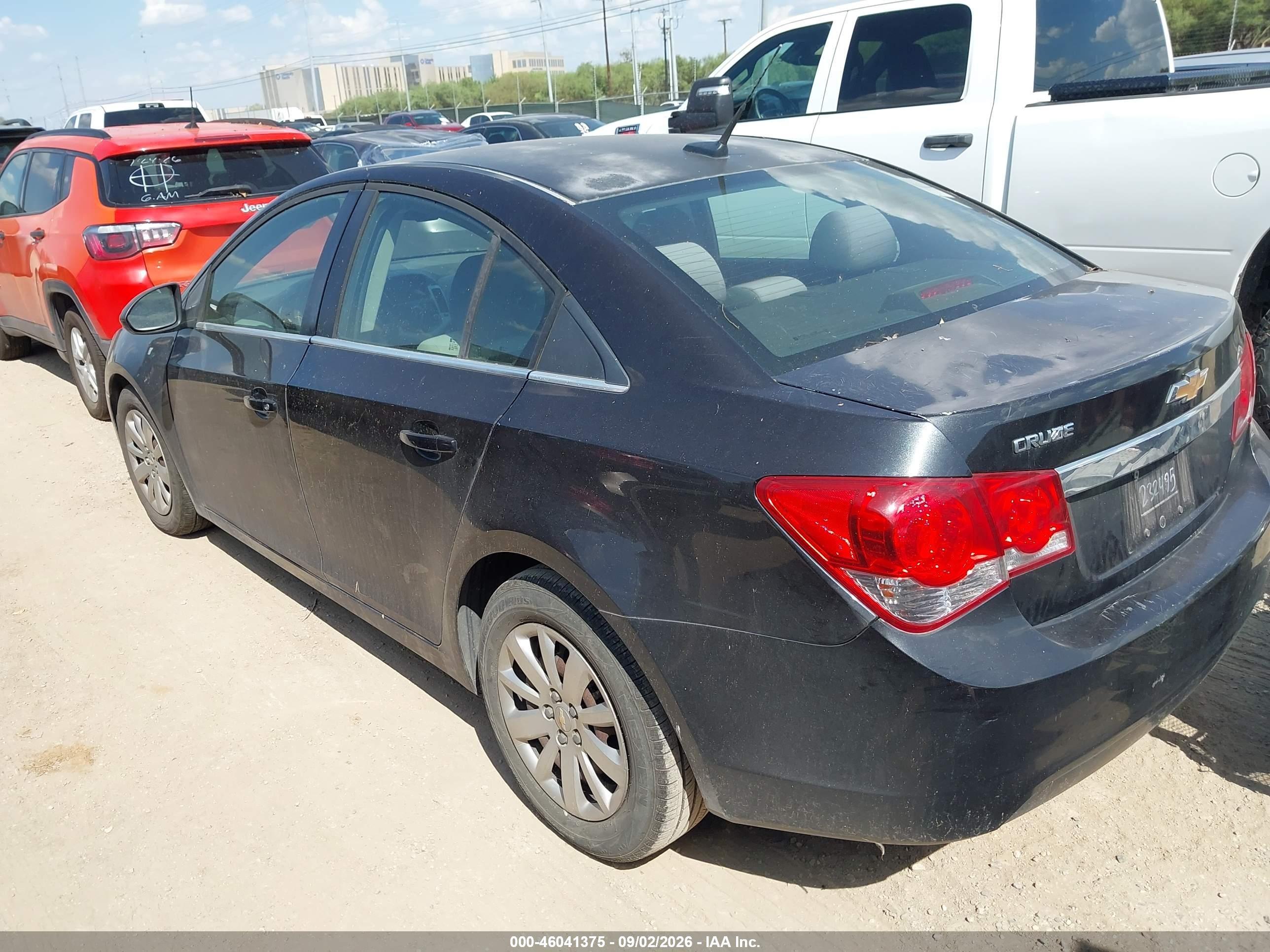 2011 Chevrolet Cruze Ls Black vin: 1G1PC5SH1B7219462