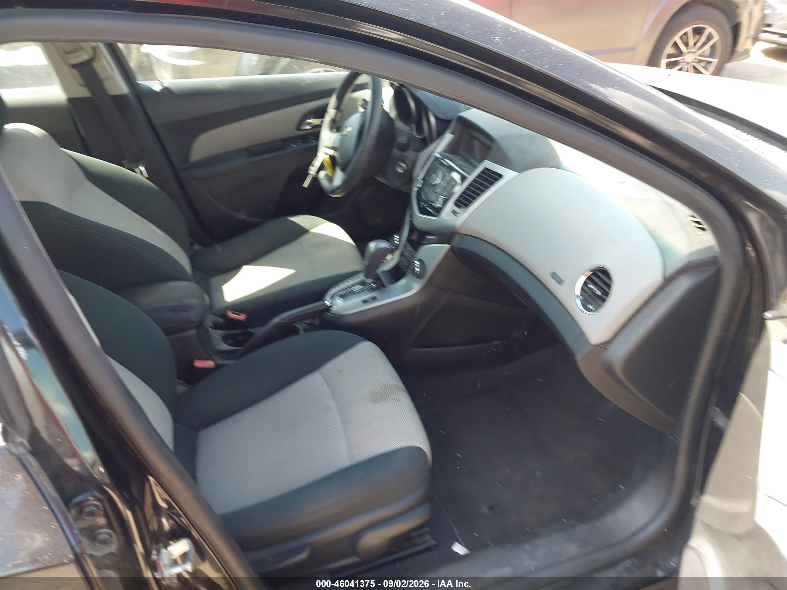 2011 Chevrolet Cruze Ls Black vin: 1G1PC5SH1B7219462