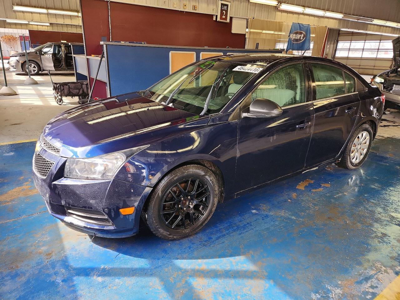 2011 Chevrolet Cruze Ls Blue vin: 1G1PC5SH1B7221003