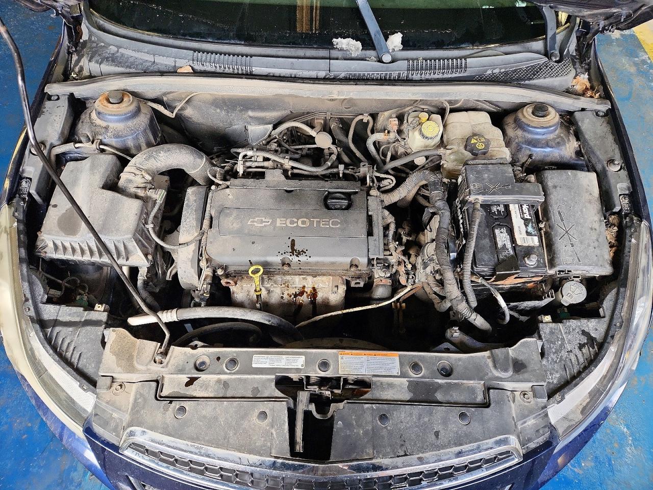 2011 Chevrolet Cruze Ls Blue vin: 1G1PC5SH1B7221003