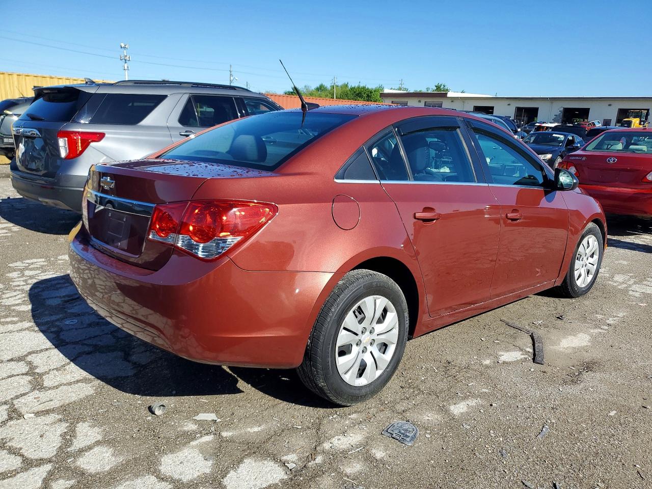 2012 Chevrolet Cruze Ls Orange vin: 1G1PC5SH1C7185105