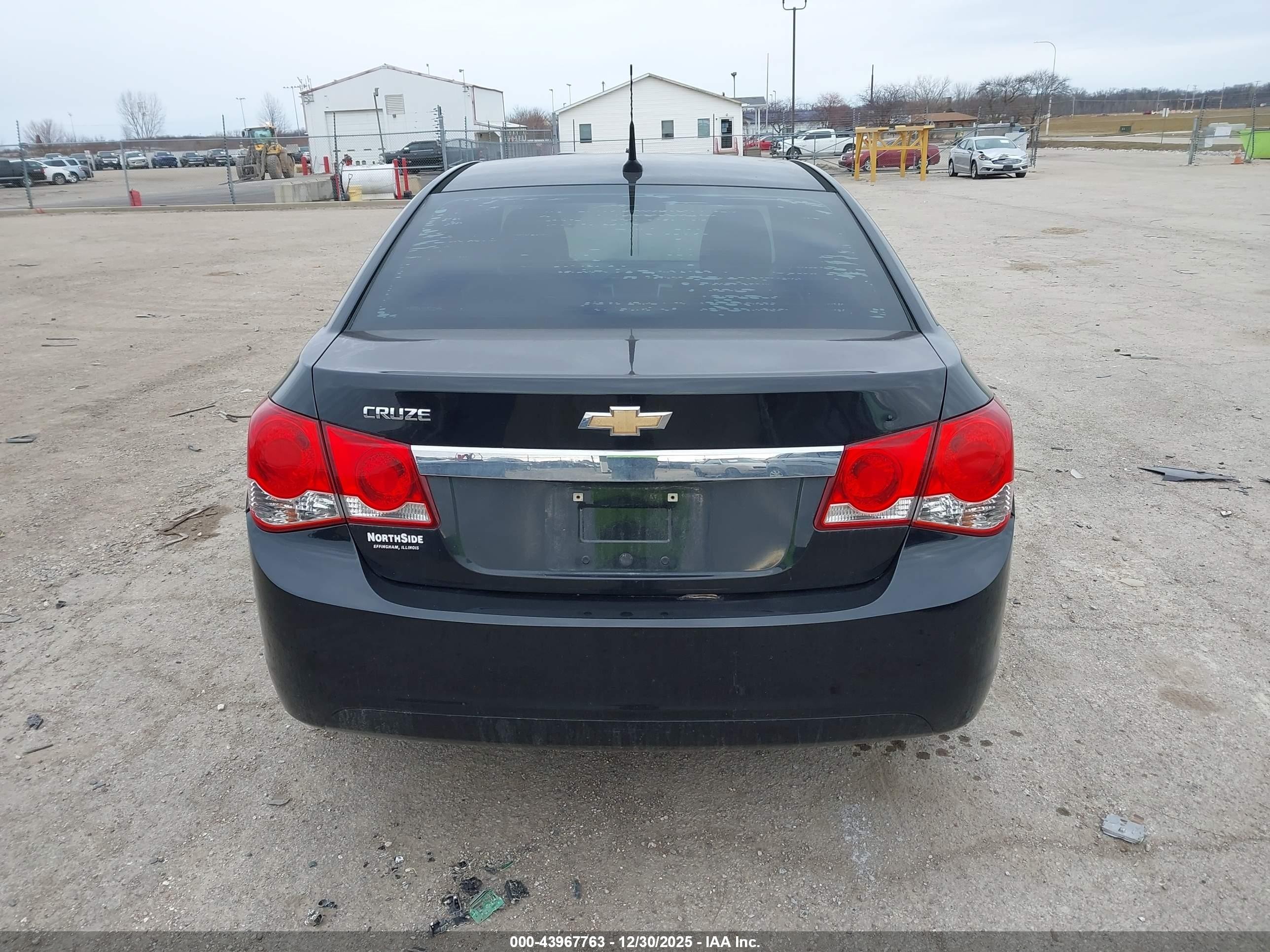 2012 Chevrolet Cruze Ls Black vin: 1G1PC5SH1C7206485