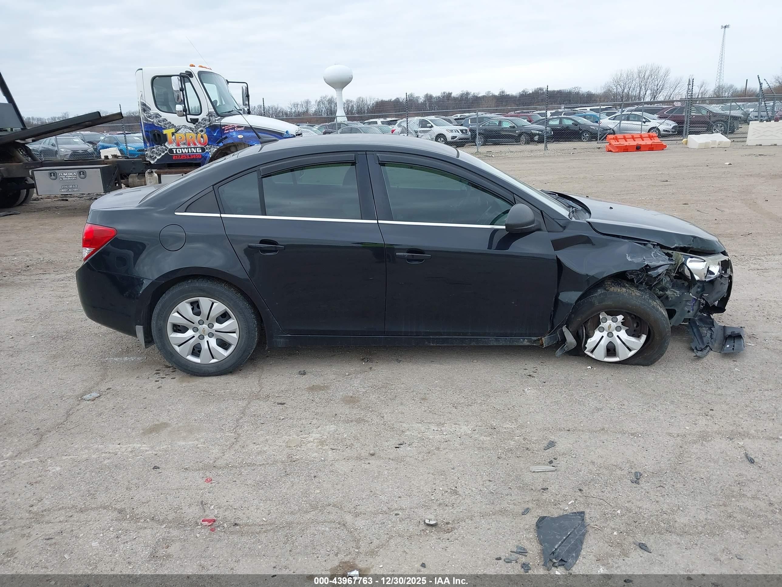 2012 Chevrolet Cruze Ls Black vin: 1G1PC5SH1C7206485