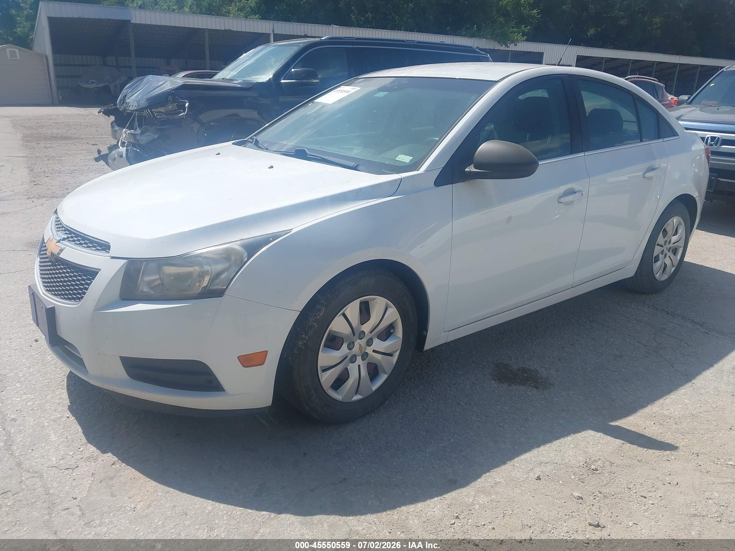 2012 Chevrolet Cruze Ls Белый vin: 1G1PC5SH1C7252544