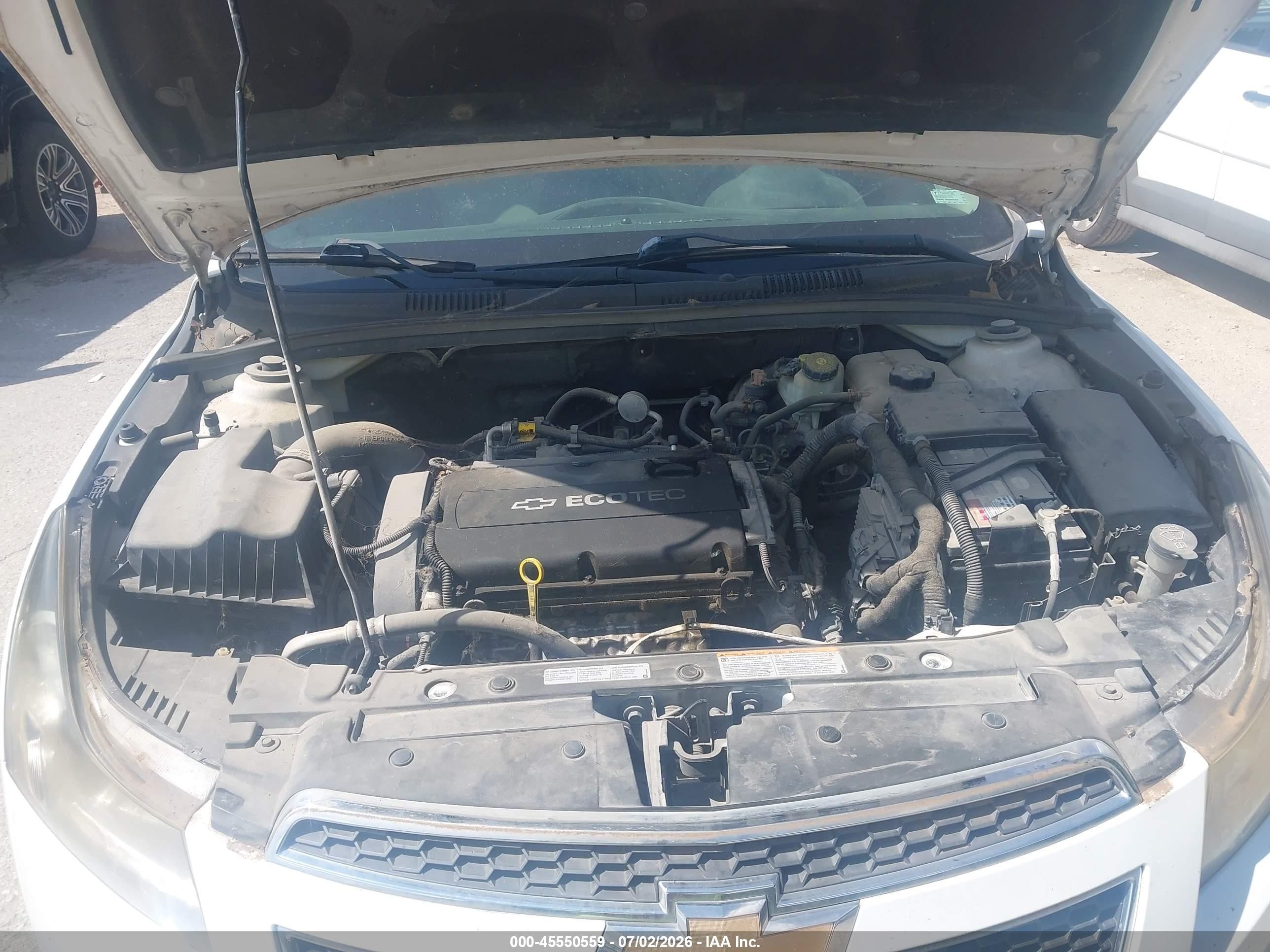 2012 Chevrolet Cruze Ls Белый vin: 1G1PC5SH1C7252544