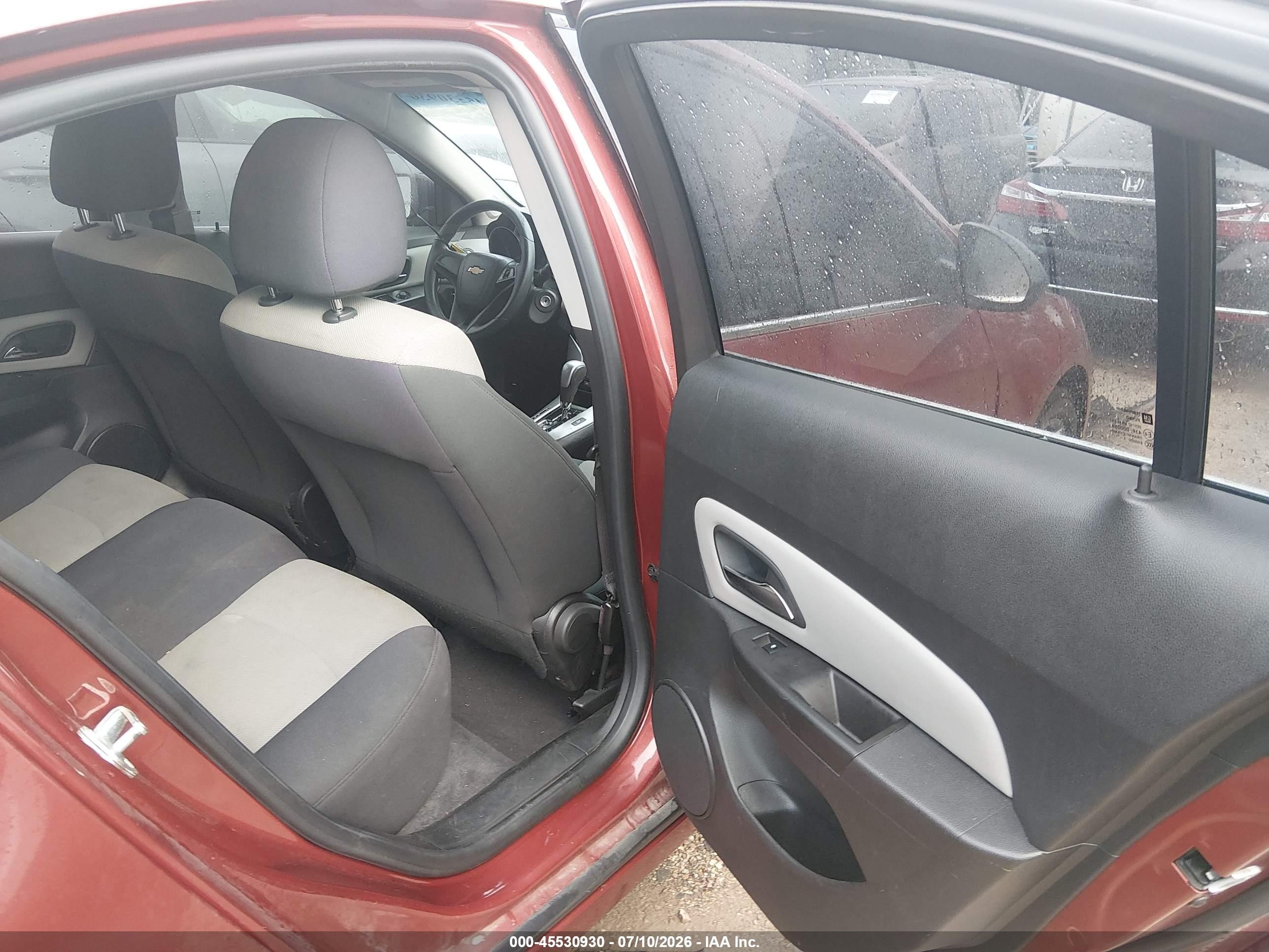 2012 Chevrolet Cruze Ls Orange vin: 1G1PC5SH1C7276746