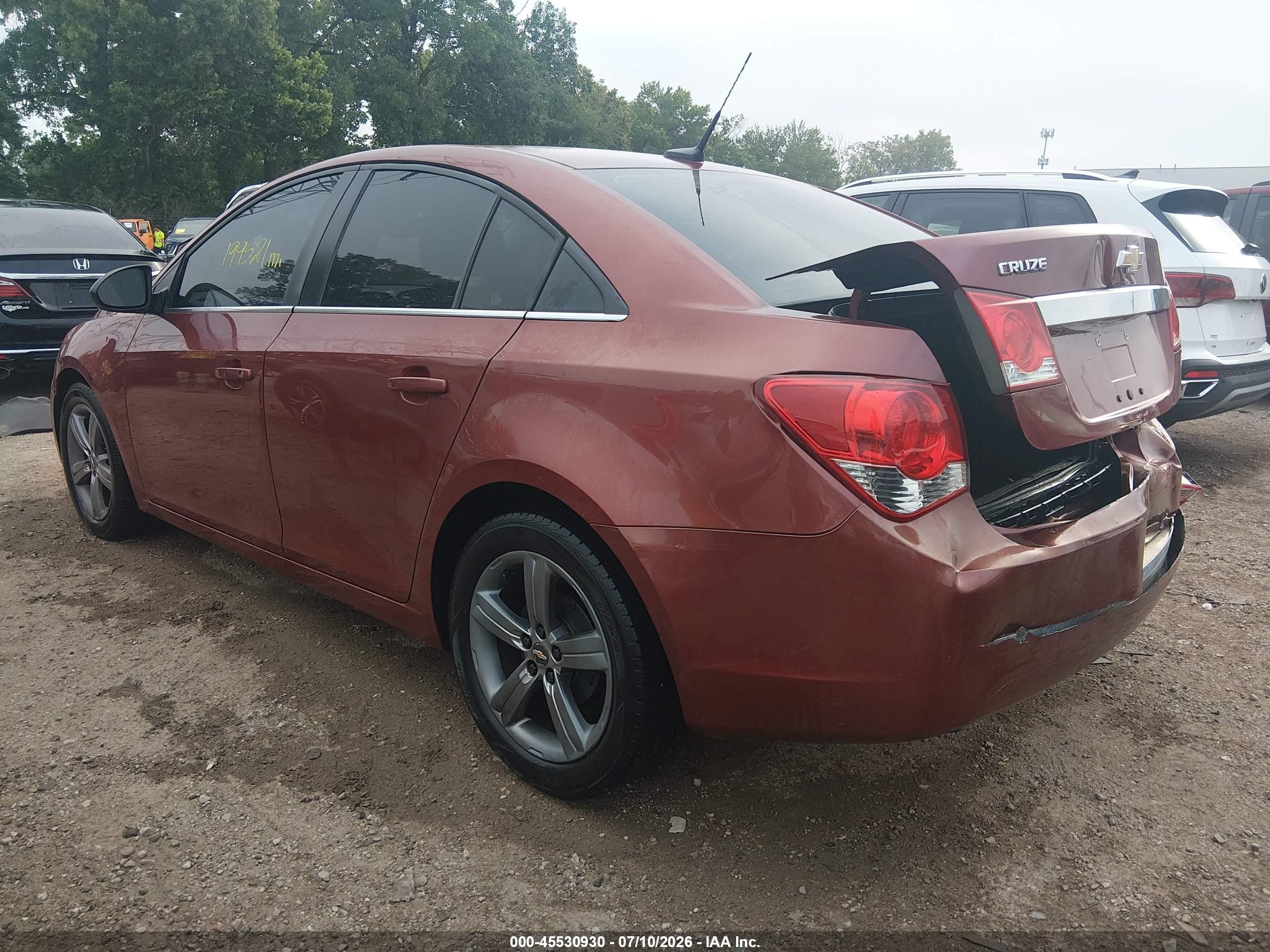 2012 Chevrolet Cruze Ls Orange vin: 1G1PC5SH1C7276746