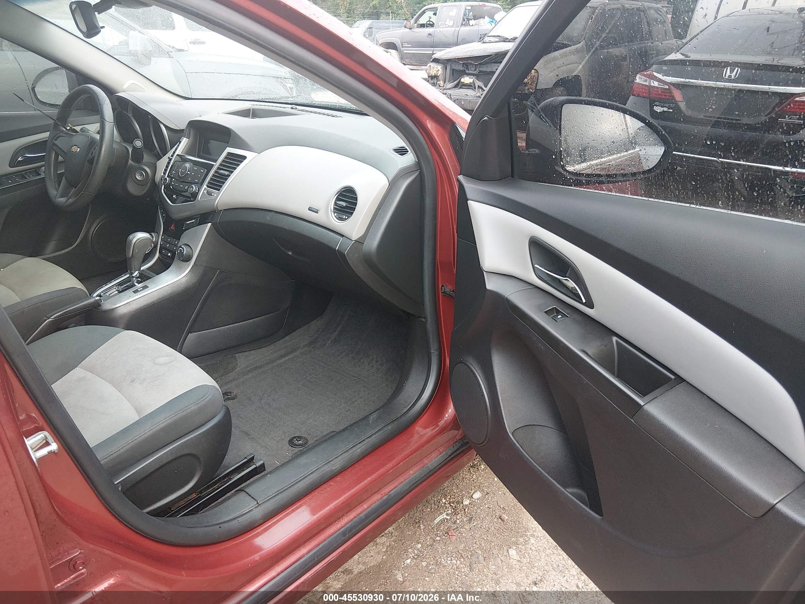 2012 Chevrolet Cruze Ls Orange vin: 1G1PC5SH1C7276746