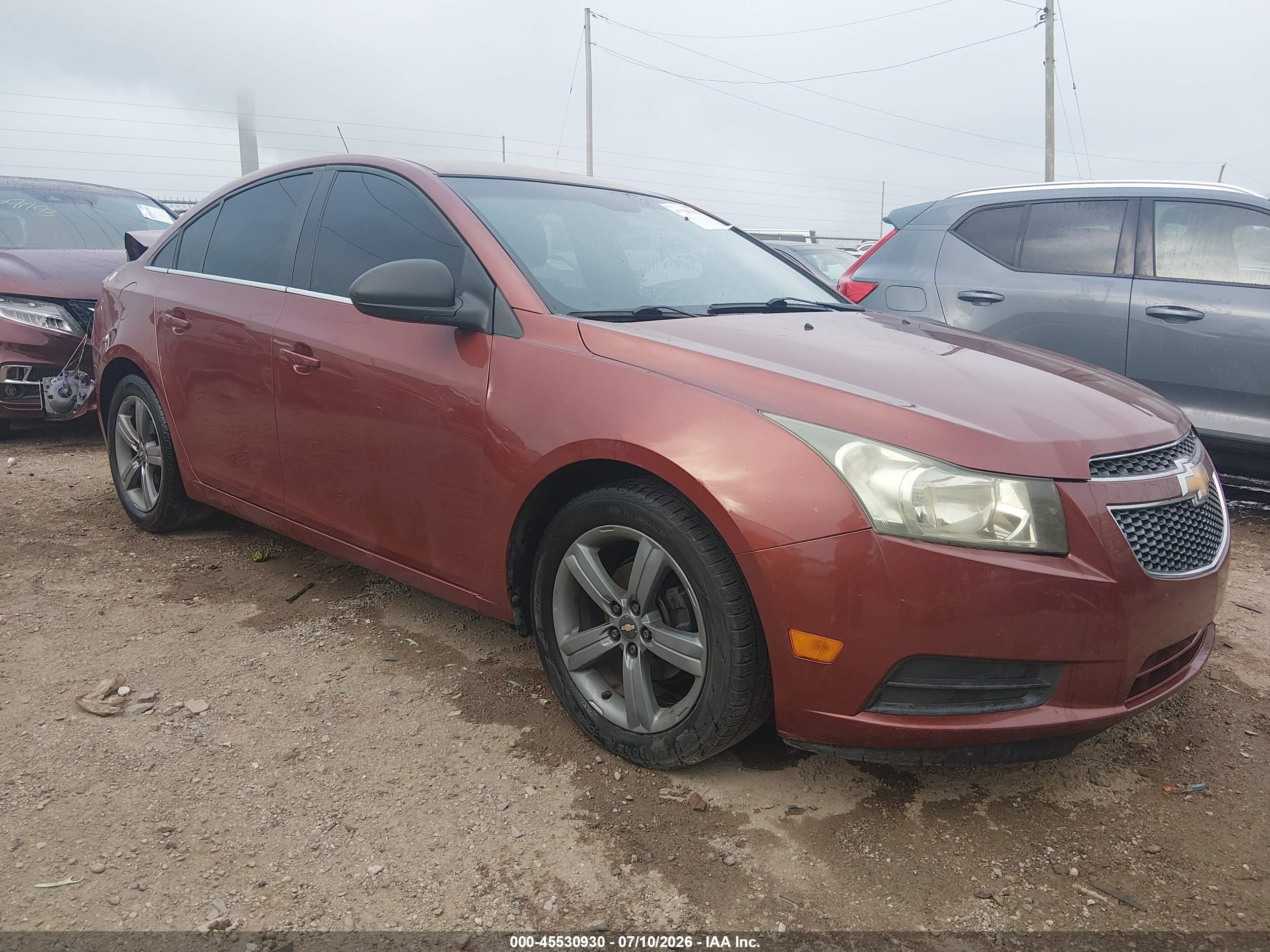 2012 Chevrolet Cruze Ls Orange vin: 1G1PC5SH1C7276746