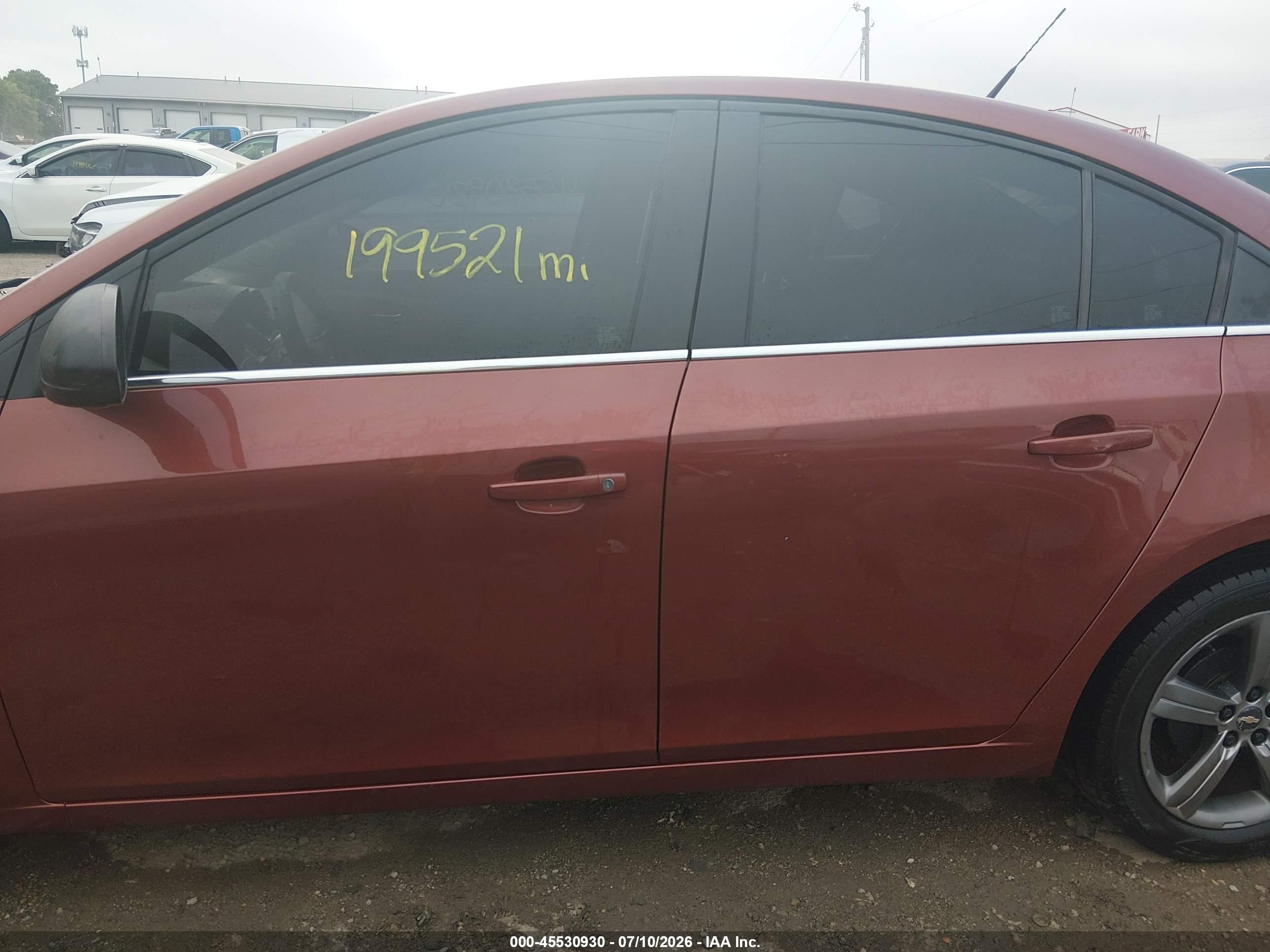 2012 Chevrolet Cruze Ls Orange vin: 1G1PC5SH1C7276746