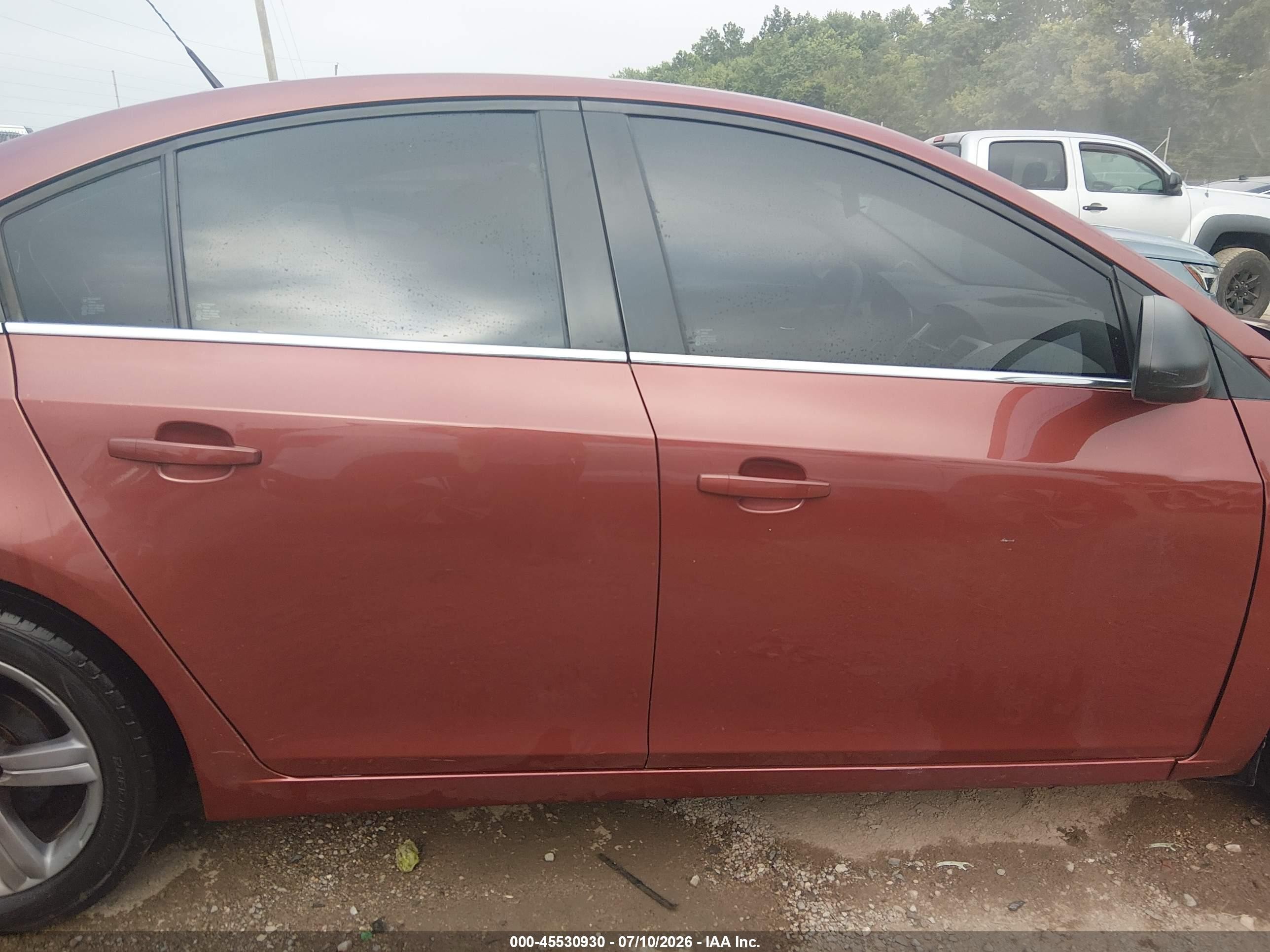 2012 Chevrolet Cruze Ls Orange vin: 1G1PC5SH1C7276746