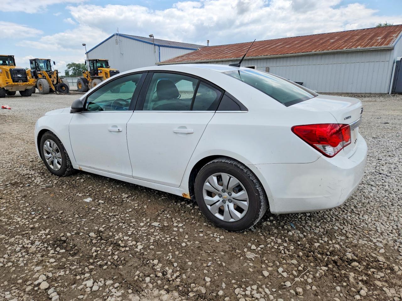 2012 Chevrolet Cruze Ls White vin: 1G1PC5SH1C7372327