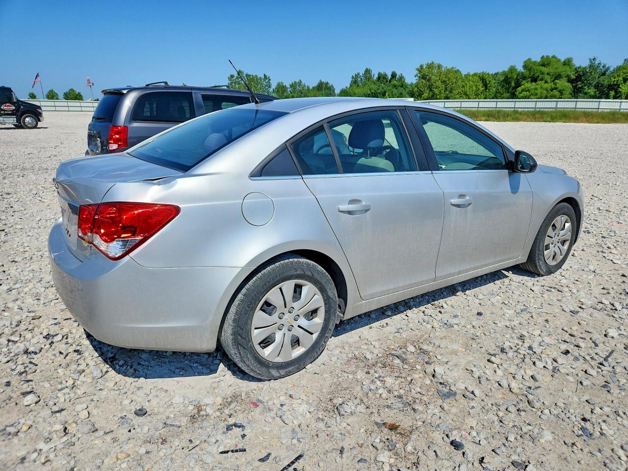 2012 Chevrolet Cruze Silver vin: 1G1PC5SH1C7372991