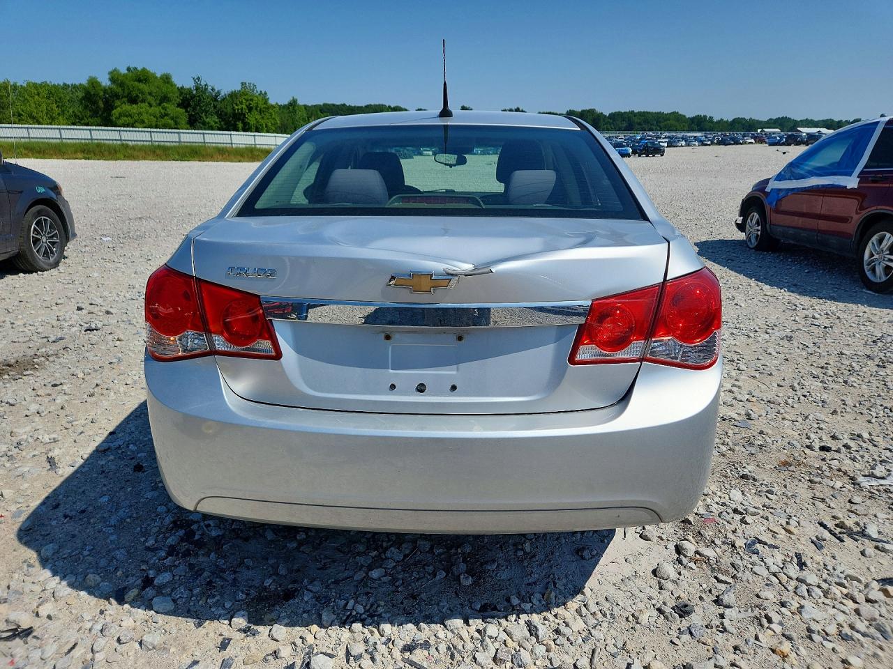 2012 Chevrolet Cruze Silver vin: 1G1PC5SH1C7372991