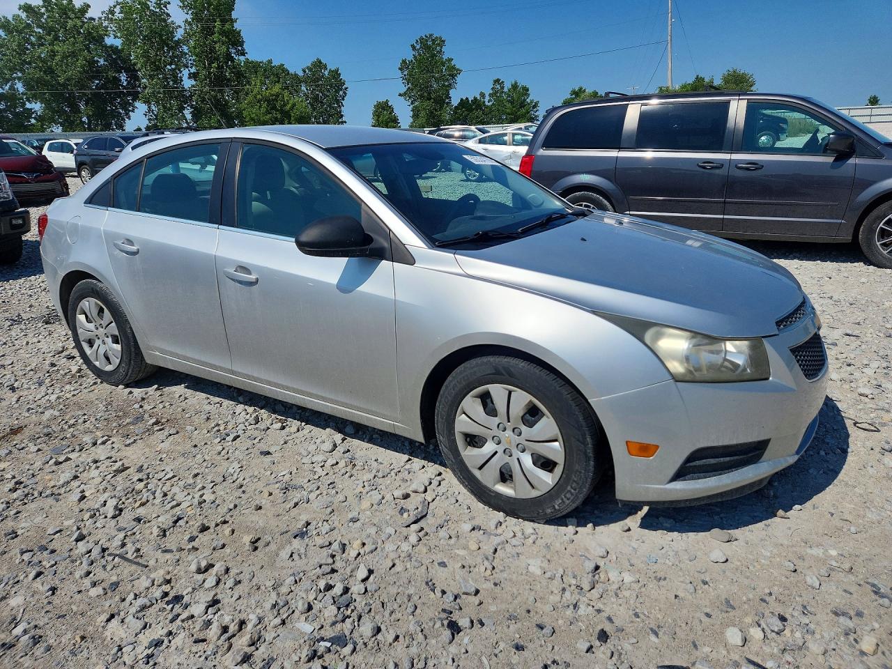2012 Chevrolet Cruze Silver vin: 1G1PC5SH1C7372991
