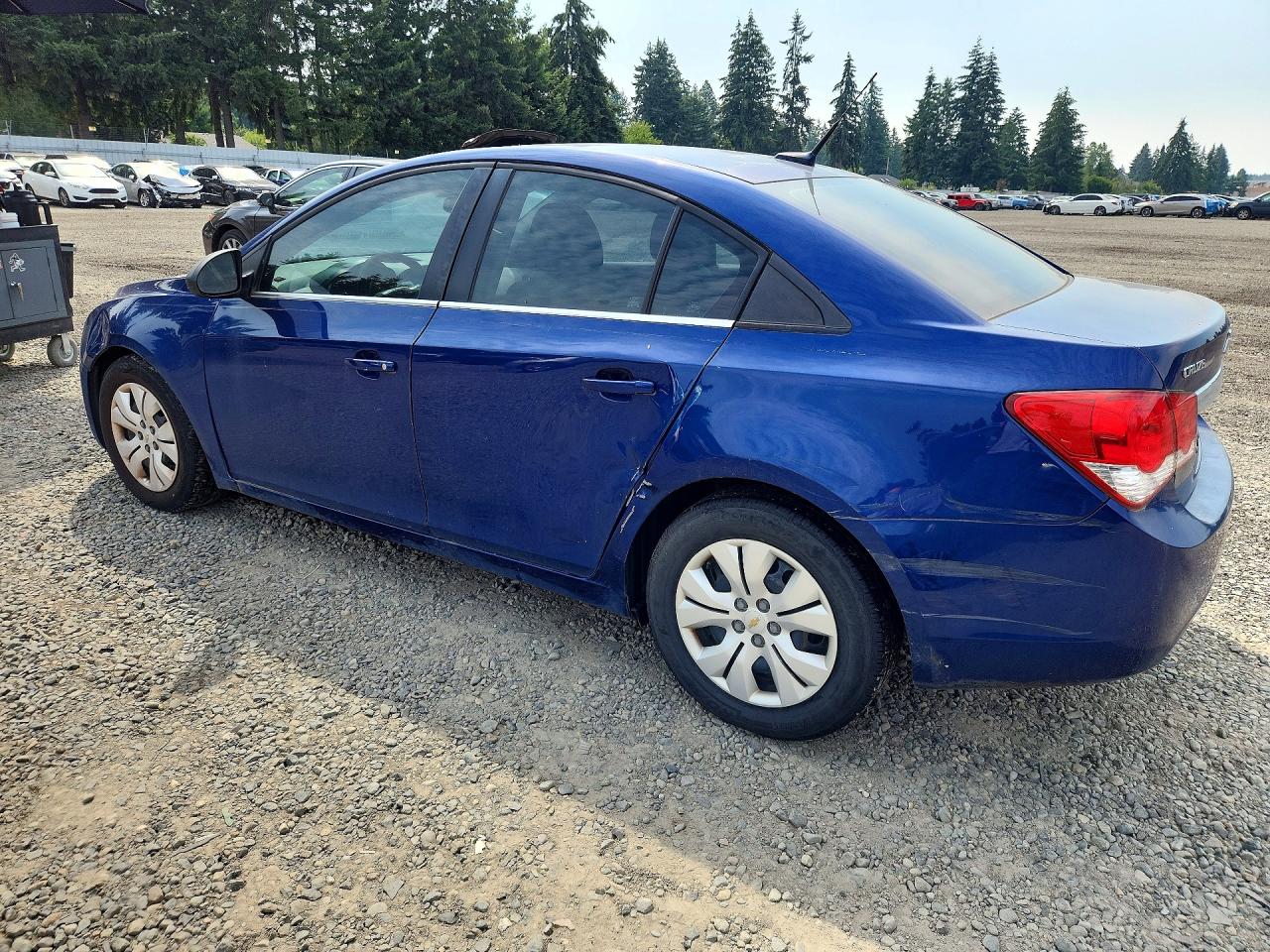 2012 Chevrolet Cruze Ls Blue vin: 1G1PC5SH1C7374322