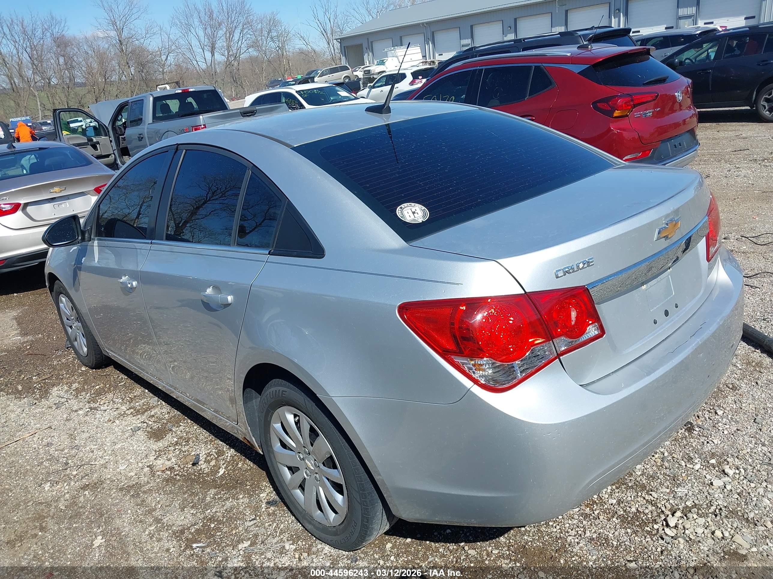 2011 Chevrolet Cruze Ls Silver vin: 1G1PC5SH2B7116731
