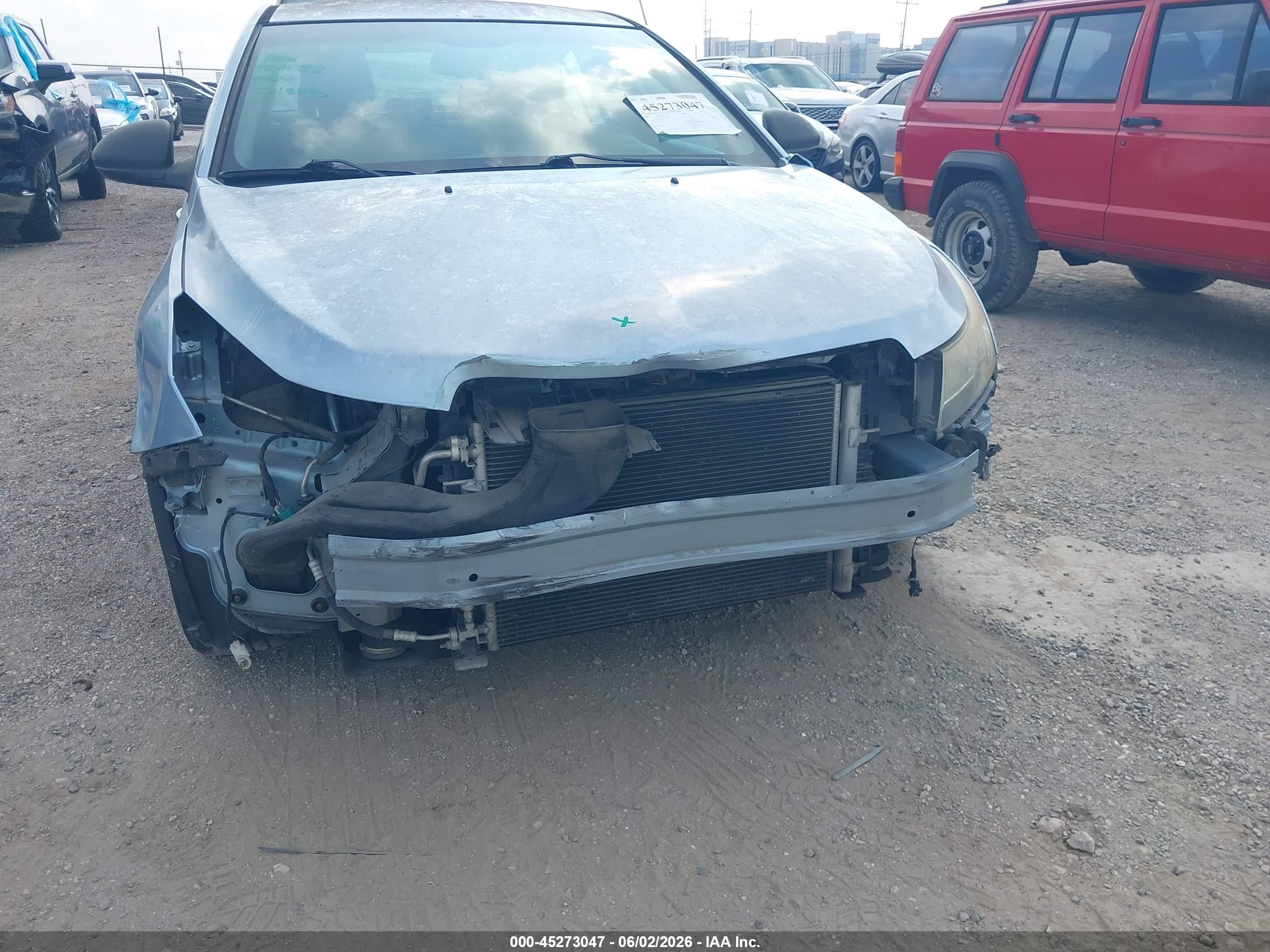2011 Chevrolet Cruze Ls Blue vin: 1G1PC5SH2B7187962