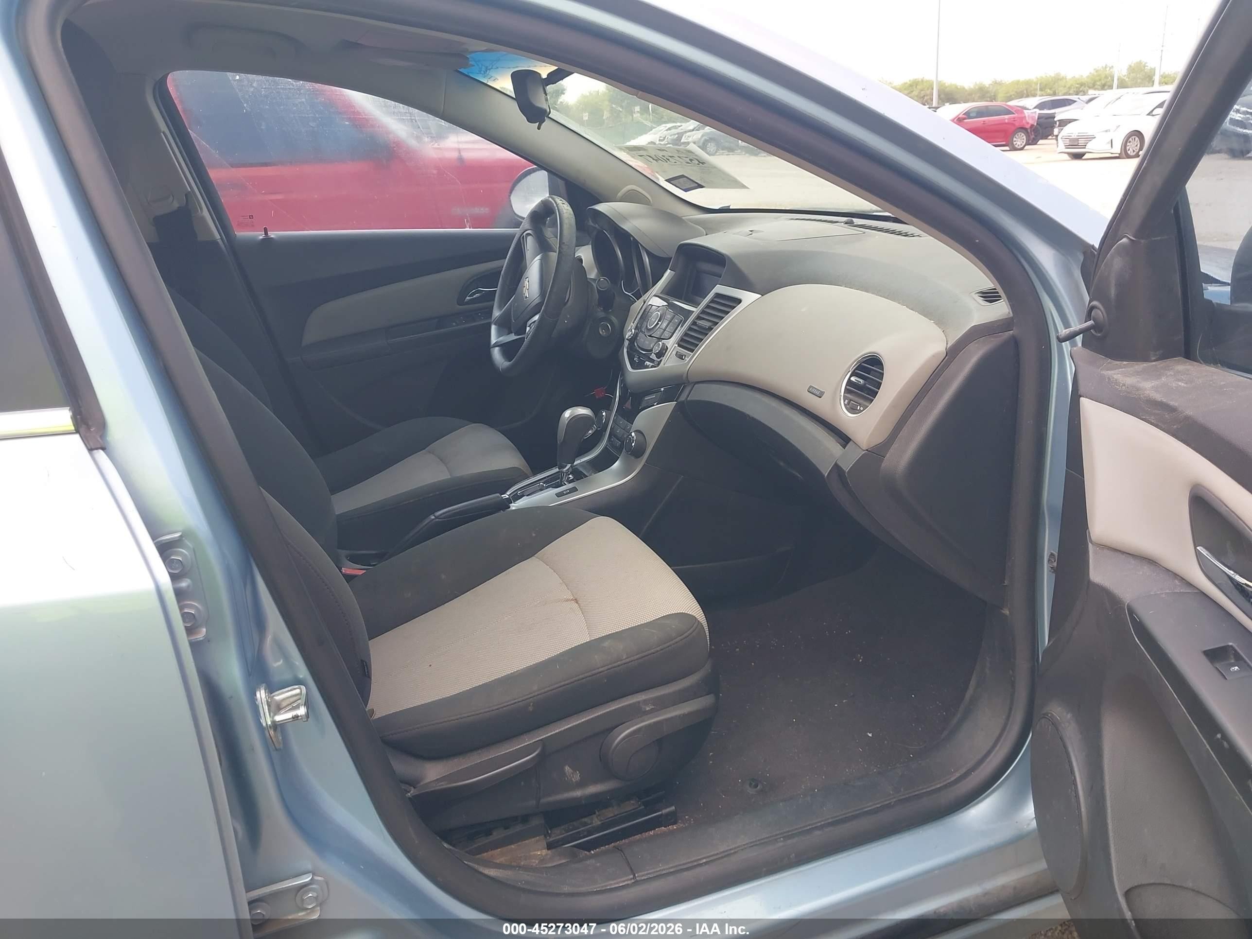 2011 Chevrolet Cruze Ls Blue vin: 1G1PC5SH2B7187962