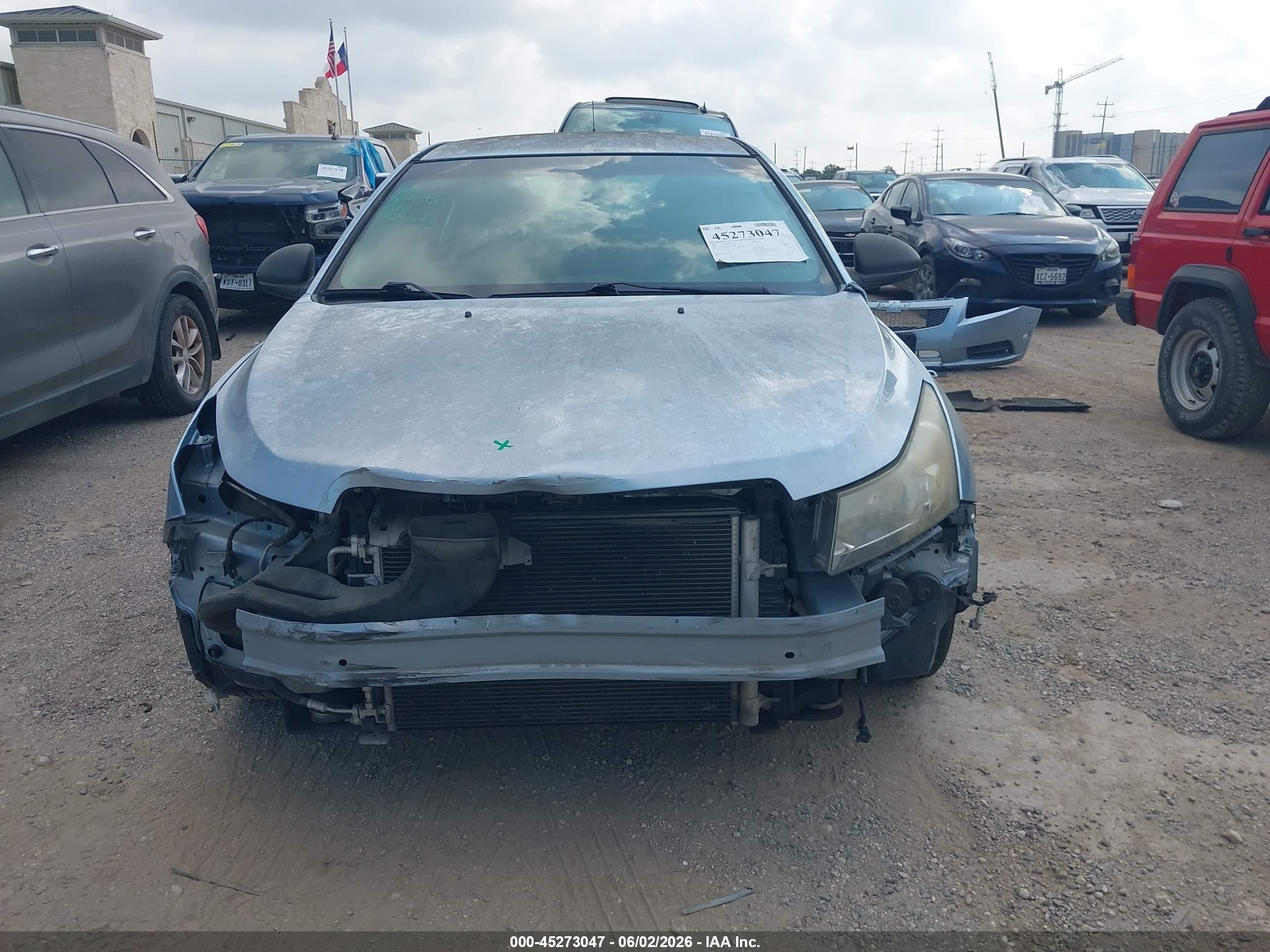 2011 Chevrolet Cruze Ls Blue vin: 1G1PC5SH2B7187962