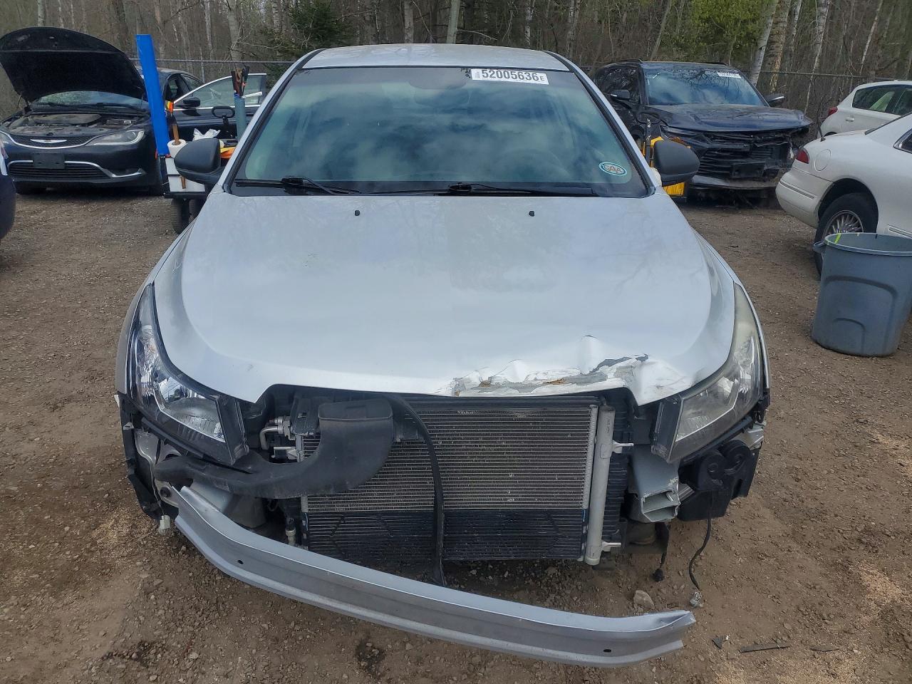 2012 Chevrolet Cruze Ls Silver vin: 1G1PC5SH2C7141677