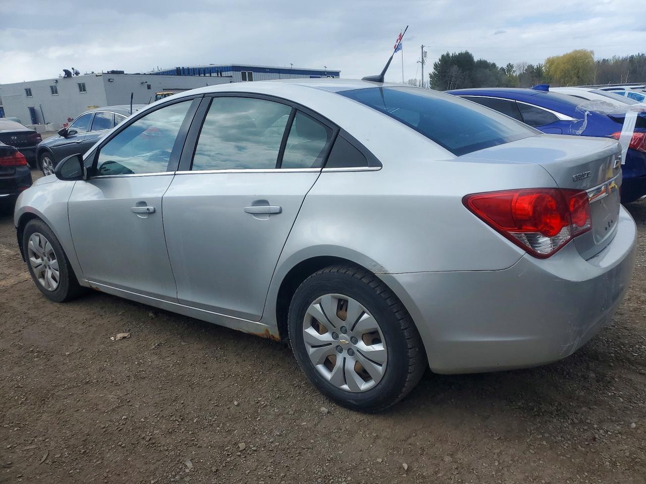 2012 Chevrolet Cruze Ls Silver vin: 1G1PC5SH2C7141677