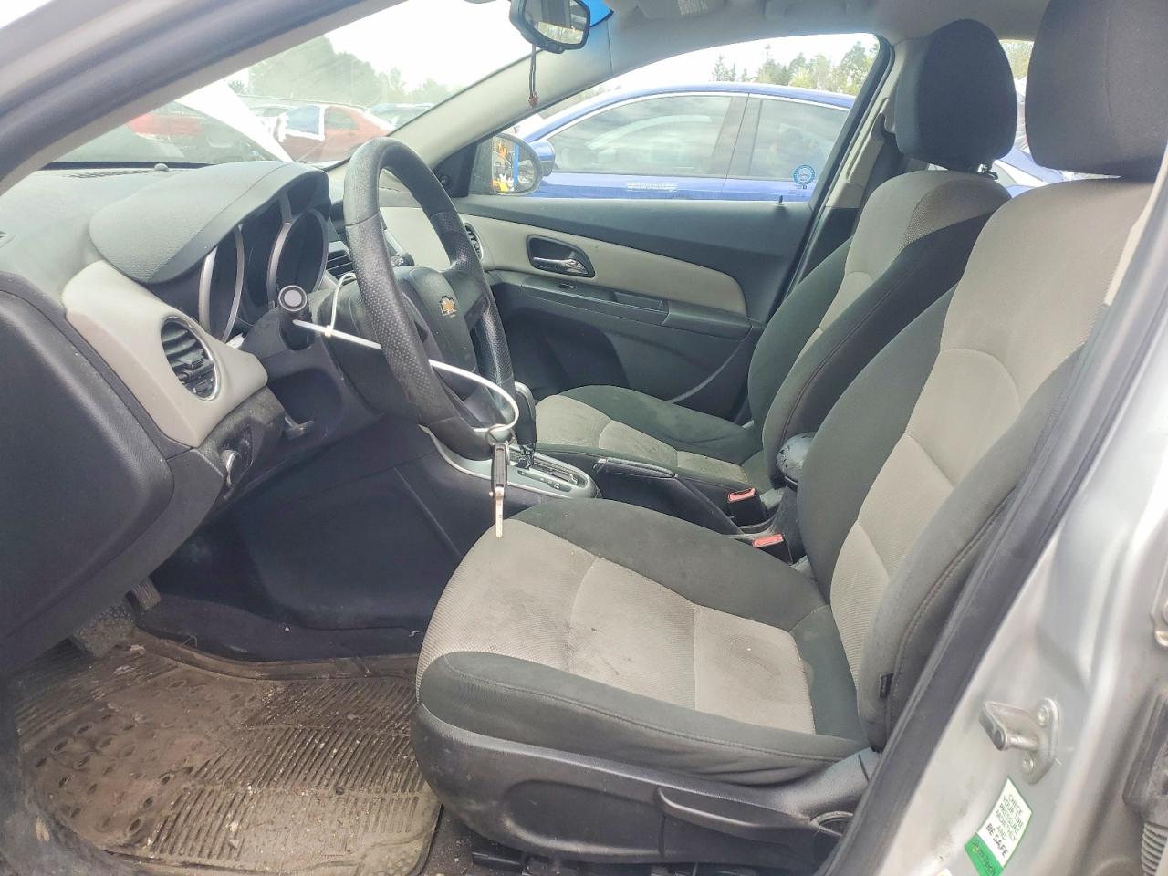 2012 Chevrolet Cruze Ls Silver vin: 1G1PC5SH2C7141677
