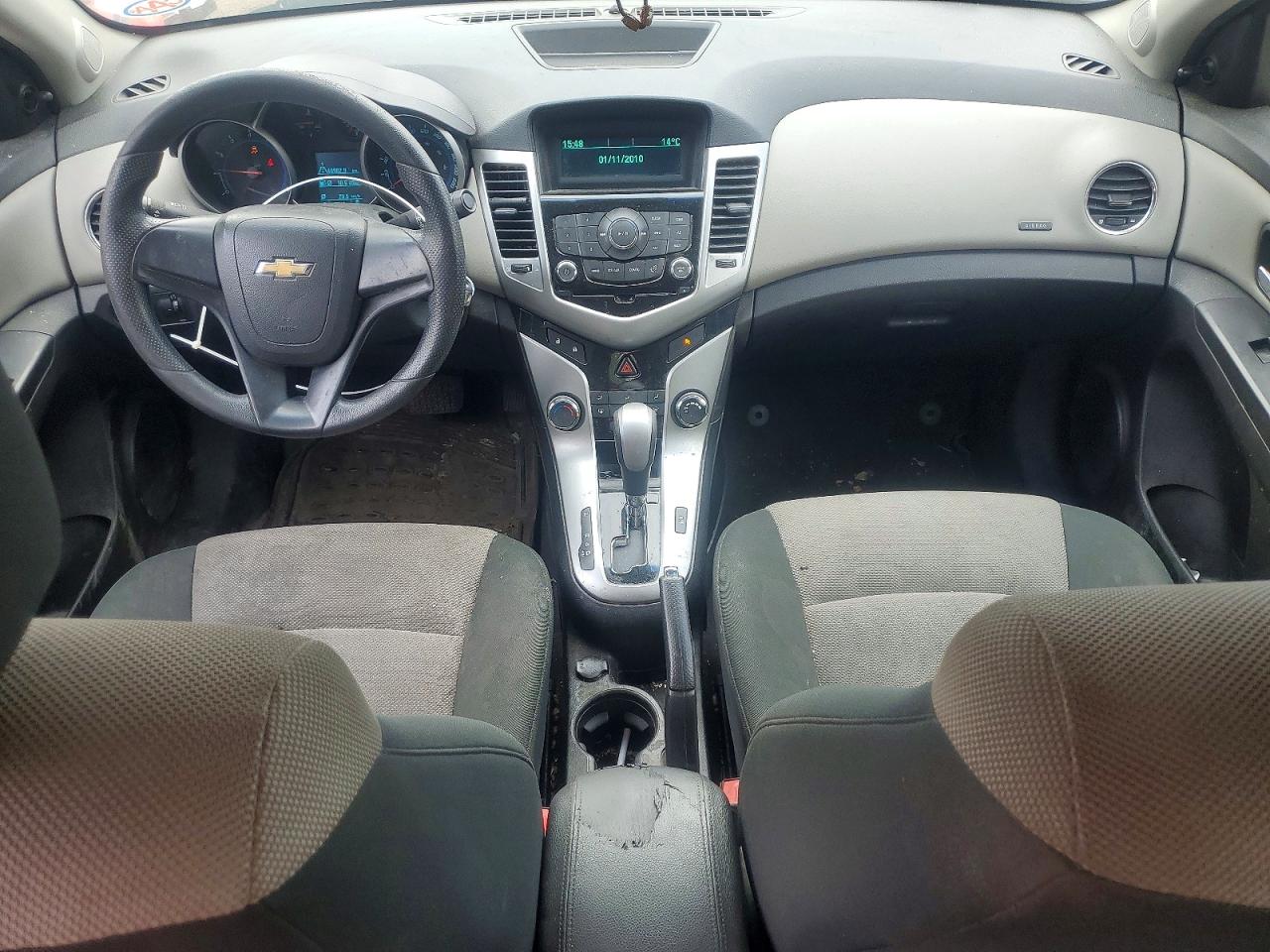 2012 Chevrolet Cruze Ls Silver vin: 1G1PC5SH2C7141677