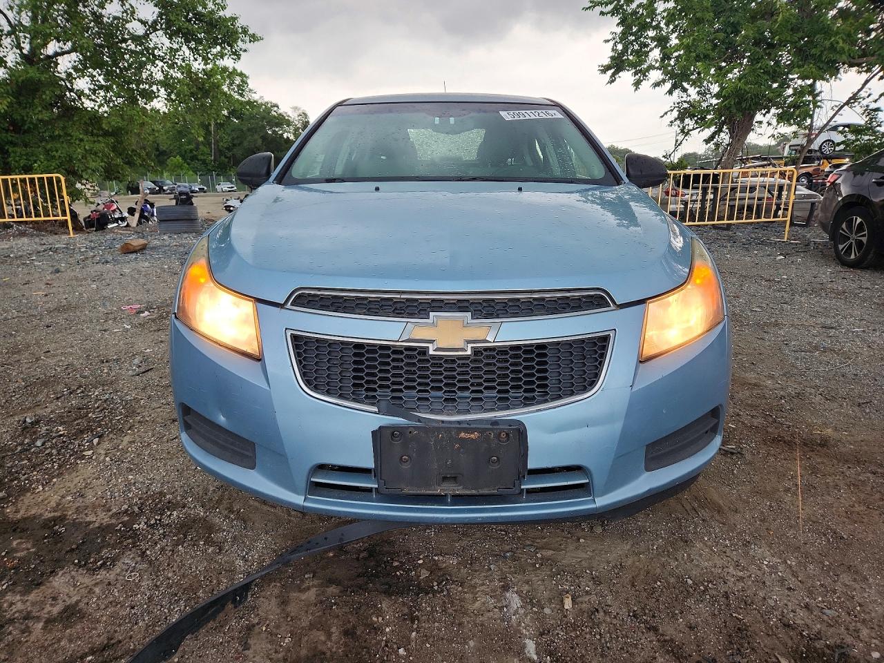 2012 Chevrolet Cruze Ls Blue vin: 1G1PC5SH2C7172928