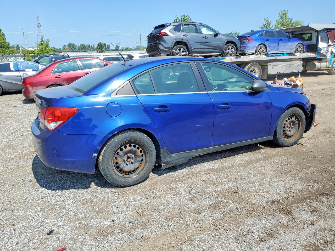 2012 Chevrolet Cruze Ls Blue vin: 1G1PC5SH2C7176381