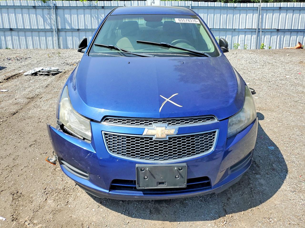 2012 Chevrolet Cruze Ls Blue vin: 1G1PC5SH2C7176381
