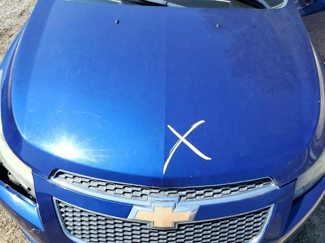 2012 Chevrolet Cruze Ls Blue vin: 1G1PC5SH2C7176381