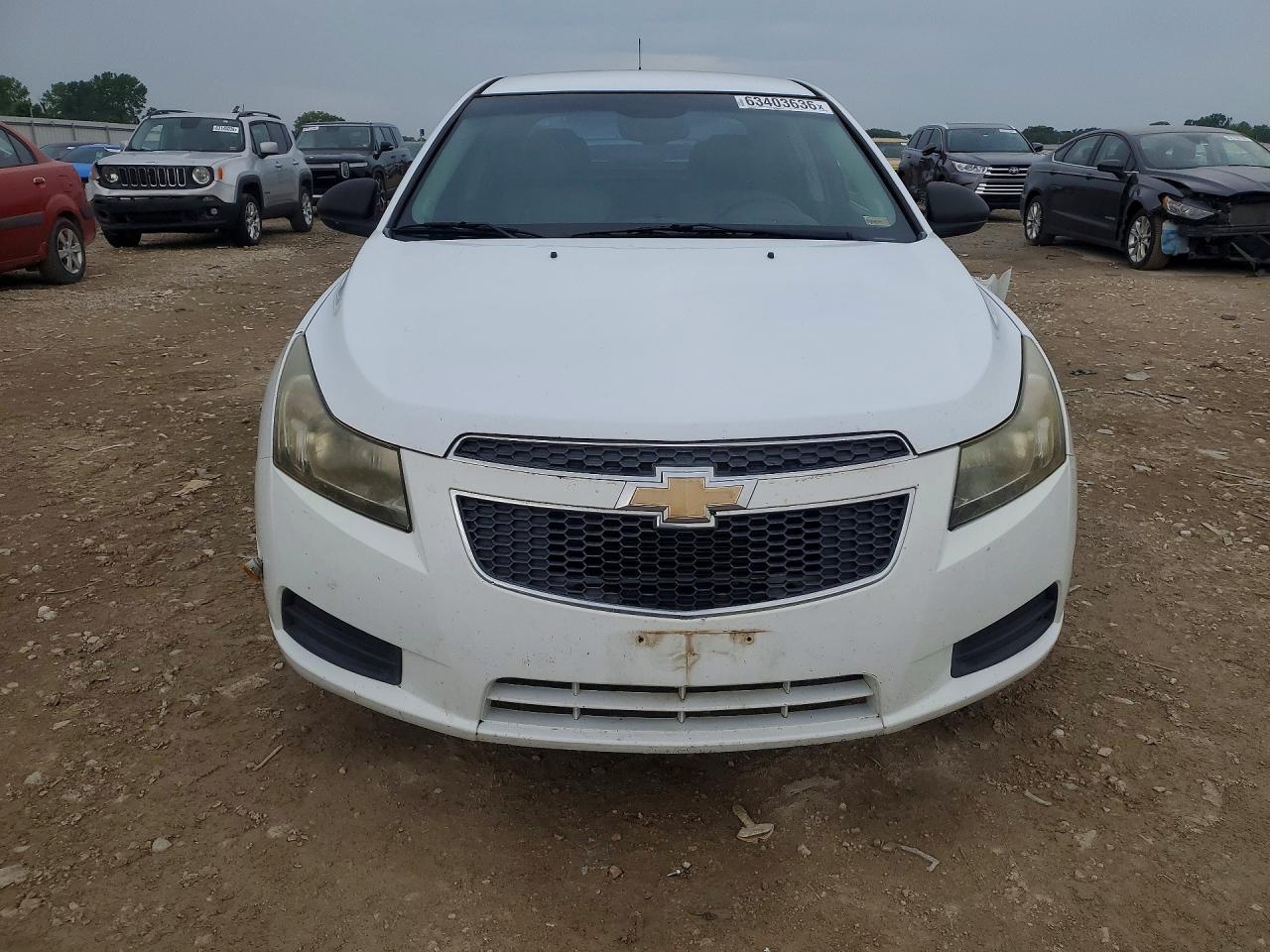 2012 Chevrolet Cruze Ls Белый vin: 1G1PC5SH2C7227992