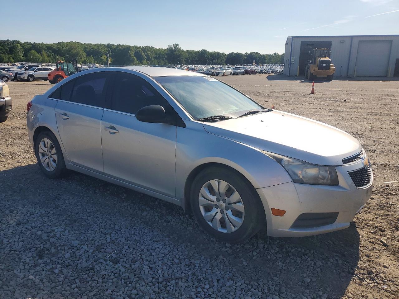 2012 Chevrolet Cruze Ls Silver vin: 1G1PC5SH2C7229712