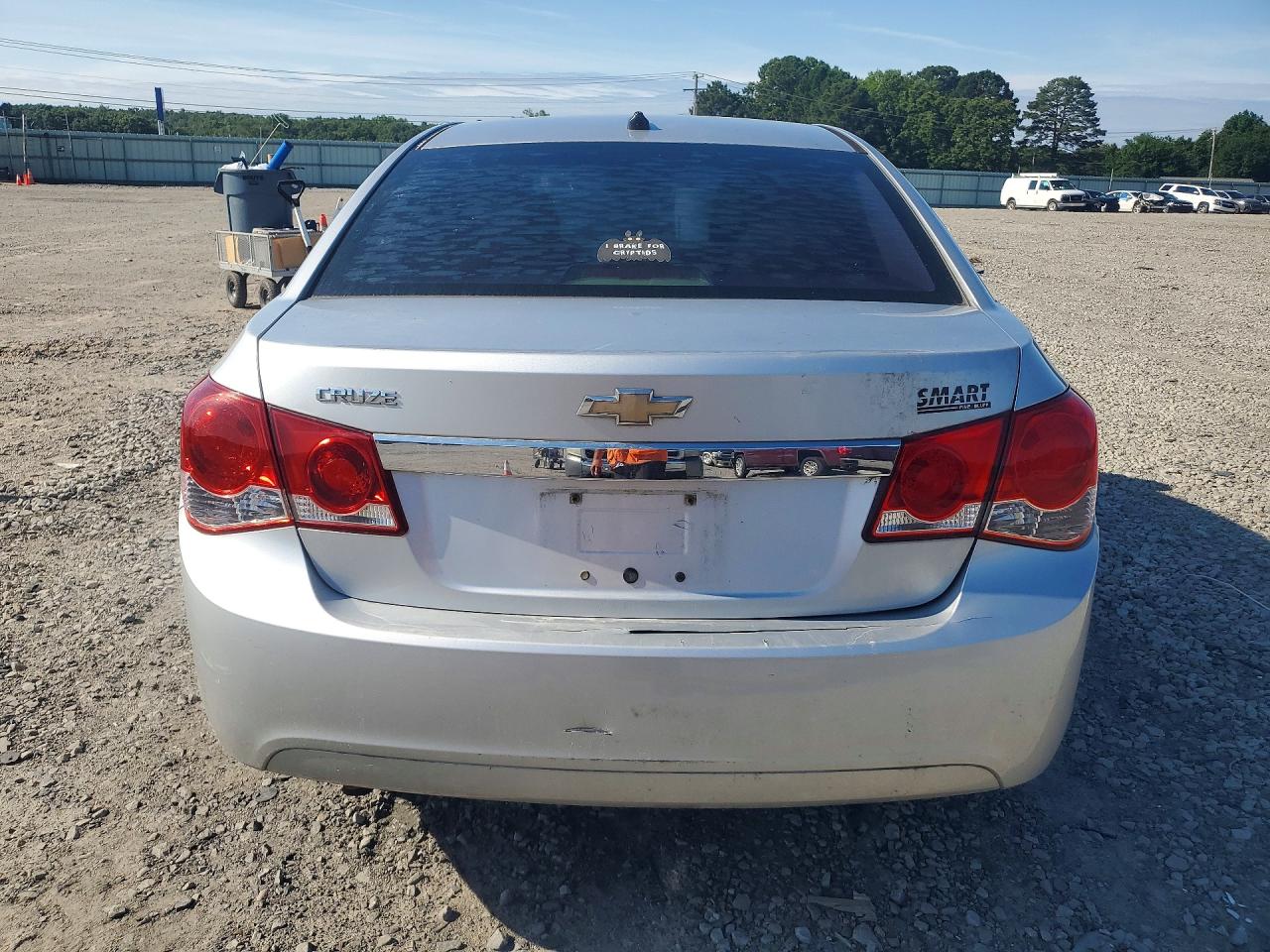 2012 Chevrolet Cruze Ls Silver vin: 1G1PC5SH2C7229712
