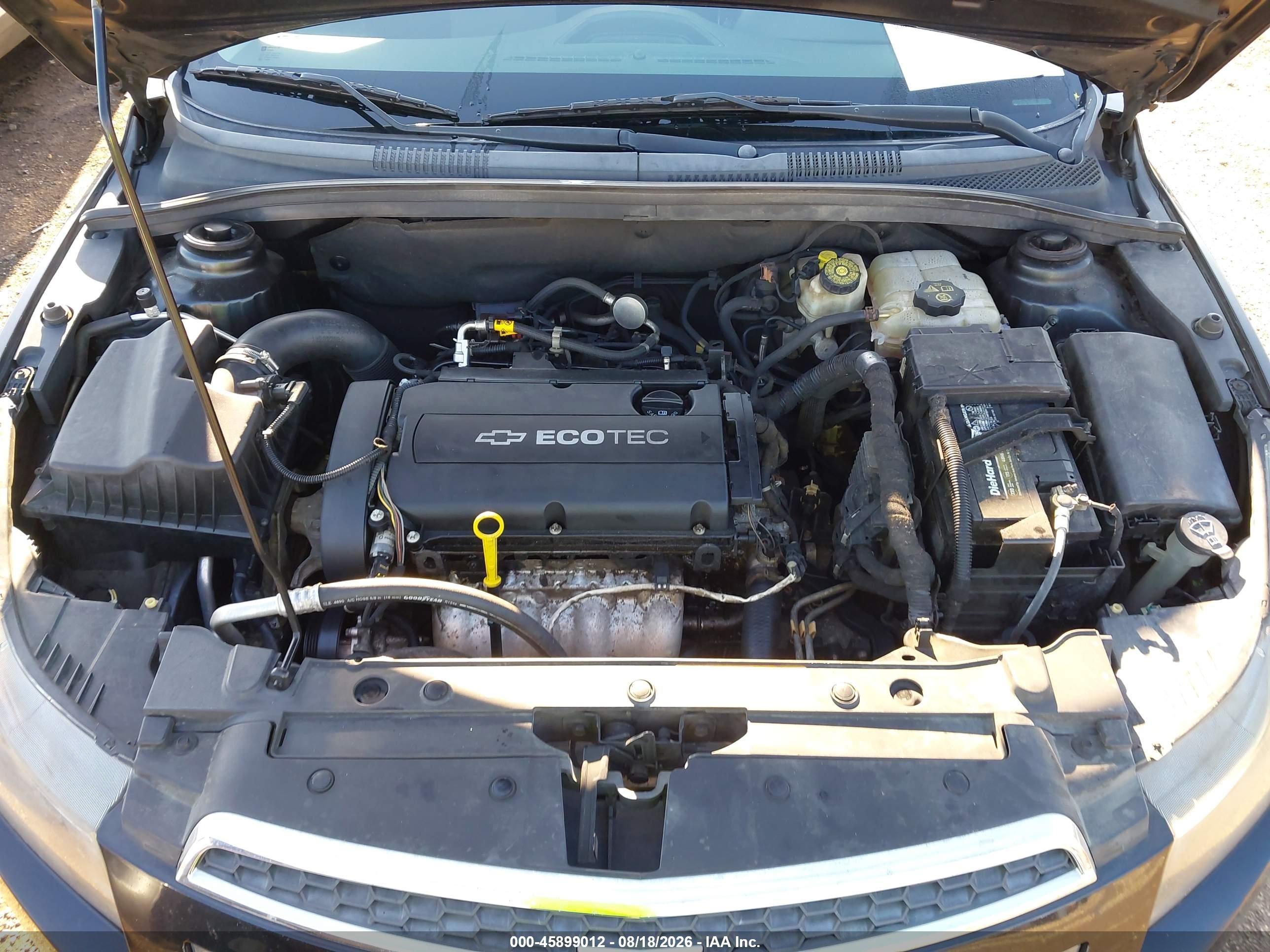 2012 Chevrolet Cruze Ls Черный vin: 1G1PC5SH2C7239575