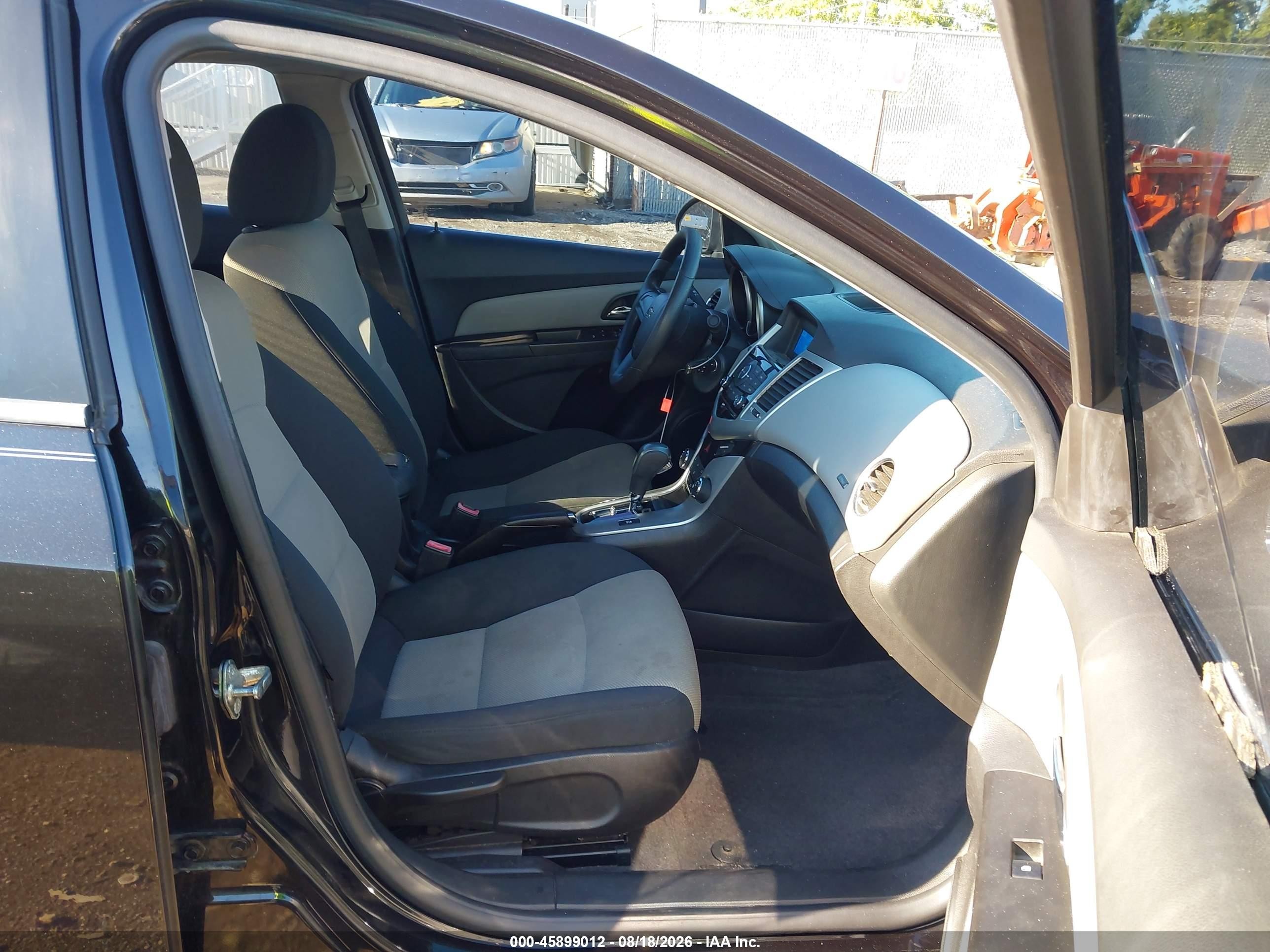2012 Chevrolet Cruze Ls Черный vin: 1G1PC5SH2C7239575