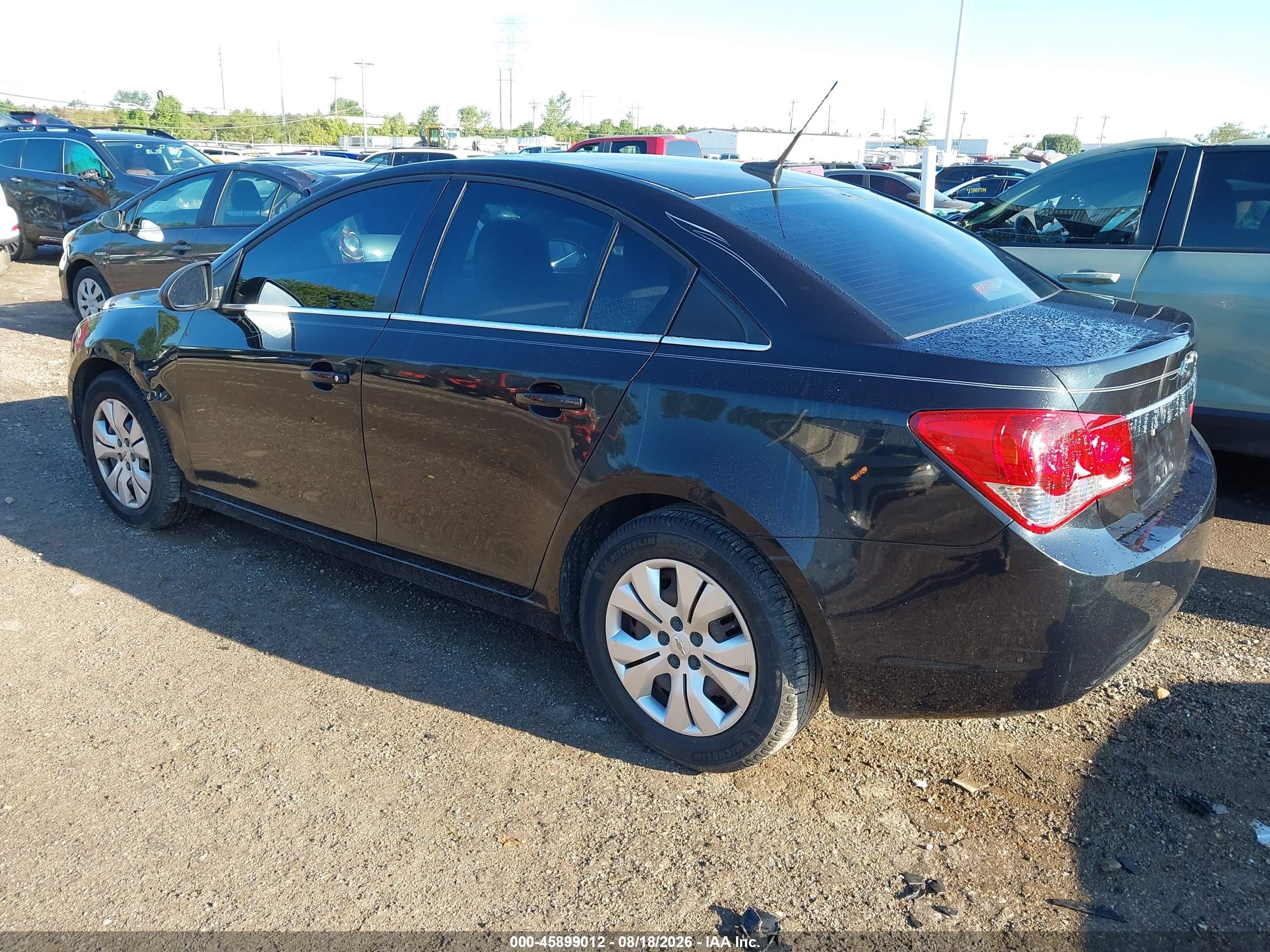 2012 Chevrolet Cruze Ls Черный vin: 1G1PC5SH2C7239575