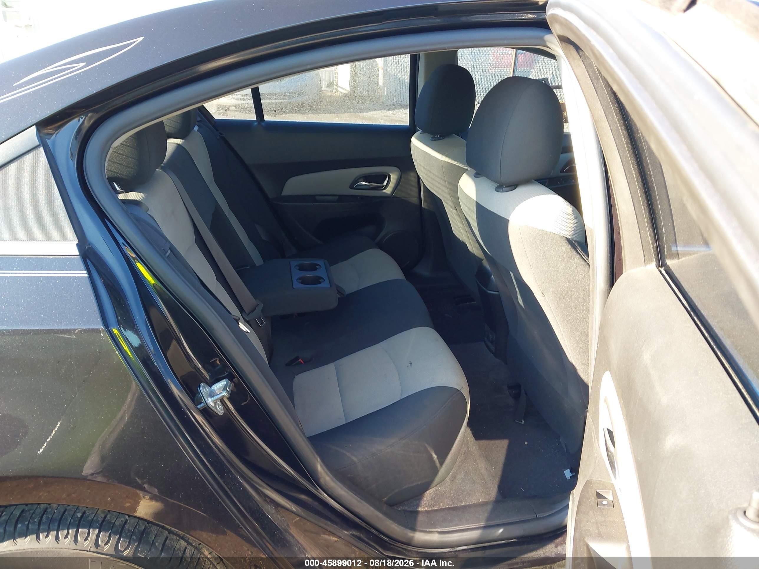 2012 Chevrolet Cruze Ls Черный vin: 1G1PC5SH2C7239575