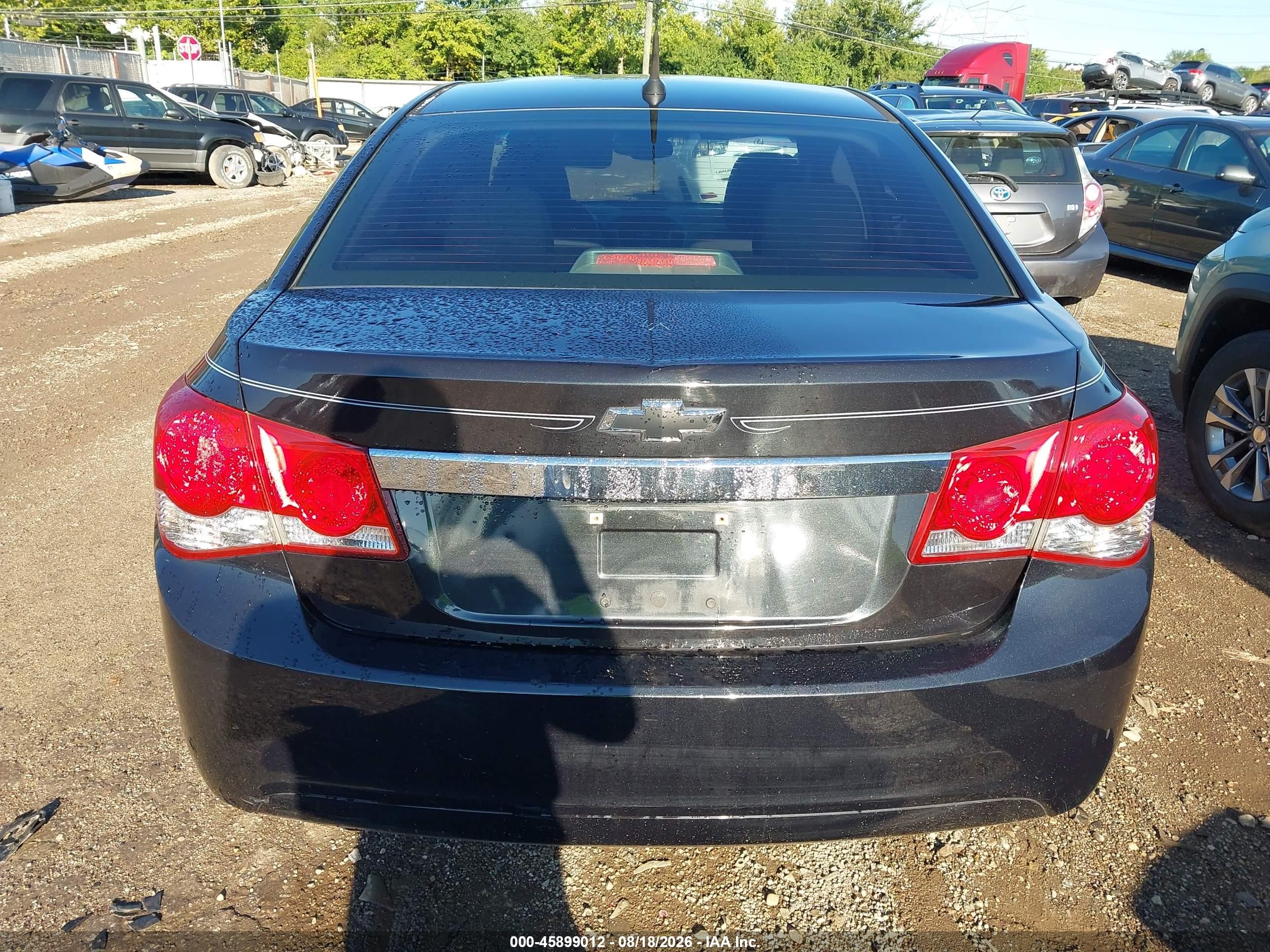 2012 Chevrolet Cruze Ls Черный vin: 1G1PC5SH2C7239575