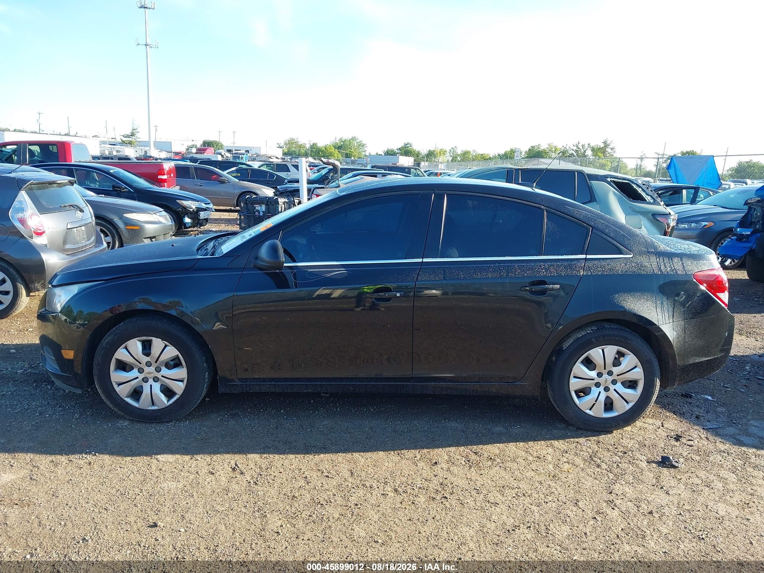 2012 Chevrolet Cruze Ls Черный vin: 1G1PC5SH2C7239575