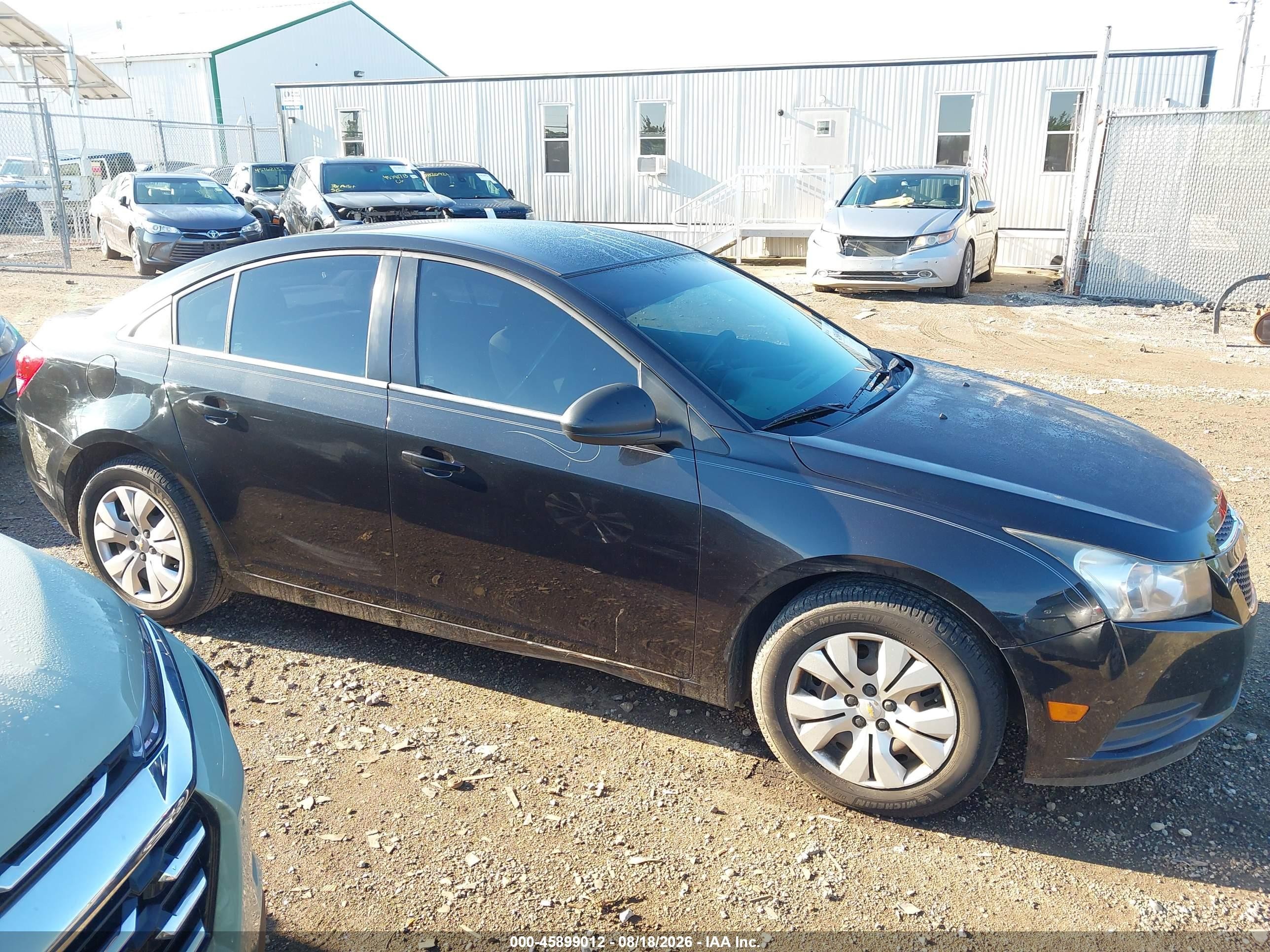 2012 Chevrolet Cruze Ls Черный vin: 1G1PC5SH2C7239575