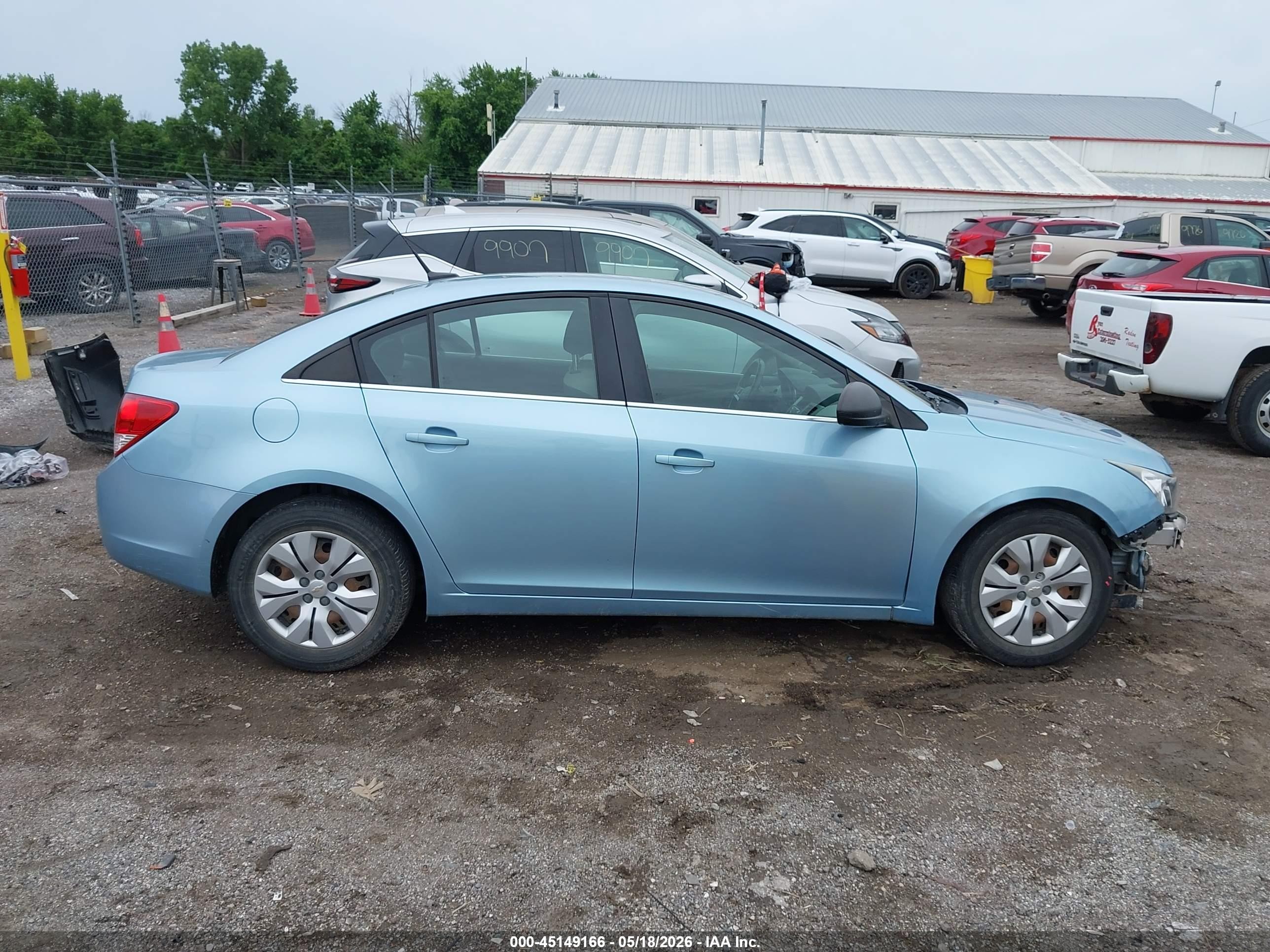 2012 Chevrolet Cruze Ls Light Blue vin: 1G1PC5SH2C7241827