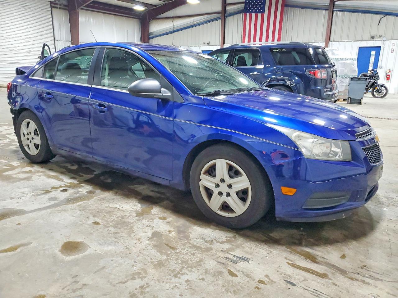 2012 Chevrolet Cruze Ls Blue vin: 1G1PC5SH2C7261463