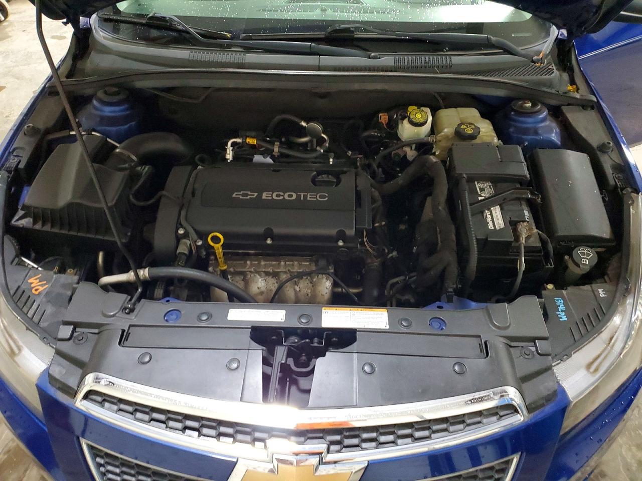 2012 Chevrolet Cruze Ls Blue vin: 1G1PC5SH2C7261463