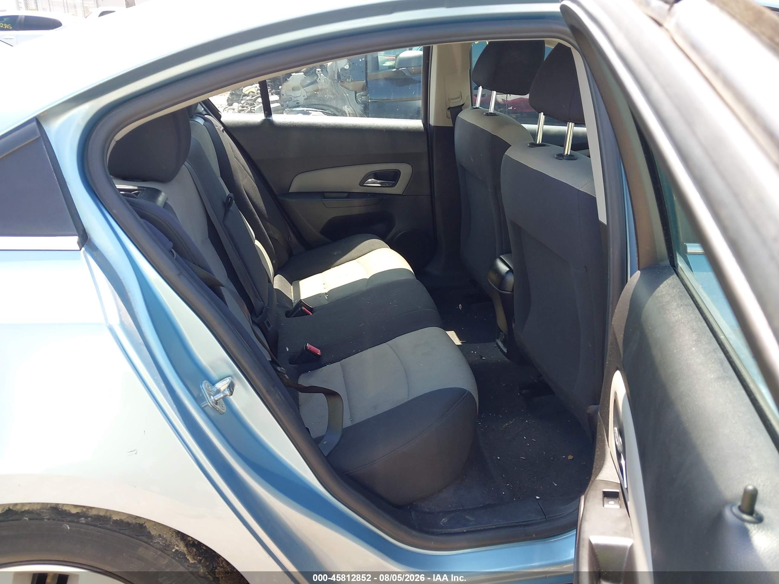 2012 Chevrolet Cruze Ls Light Blue vin: 1G1PC5SH2C7261947